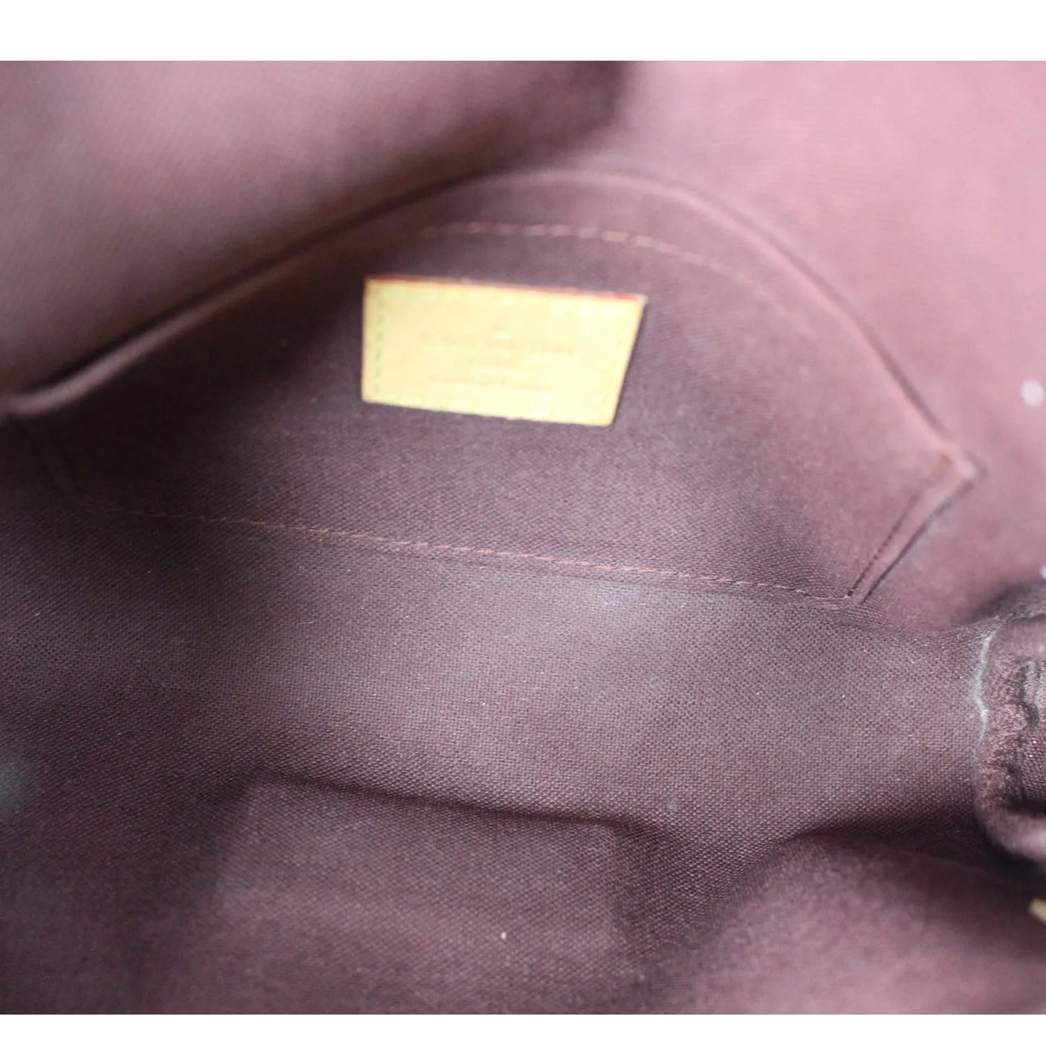 LOUIS VUITTON Favorite PM Monogram Canvas Crossbody Bag Brown