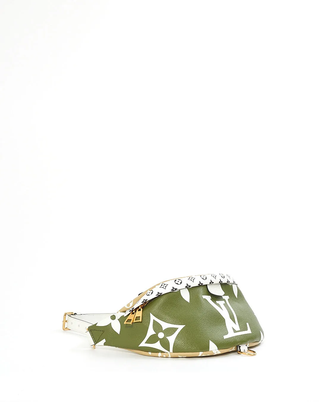 Louis Vuitton Green Monogram Giant Coated Canvas Bum Bag