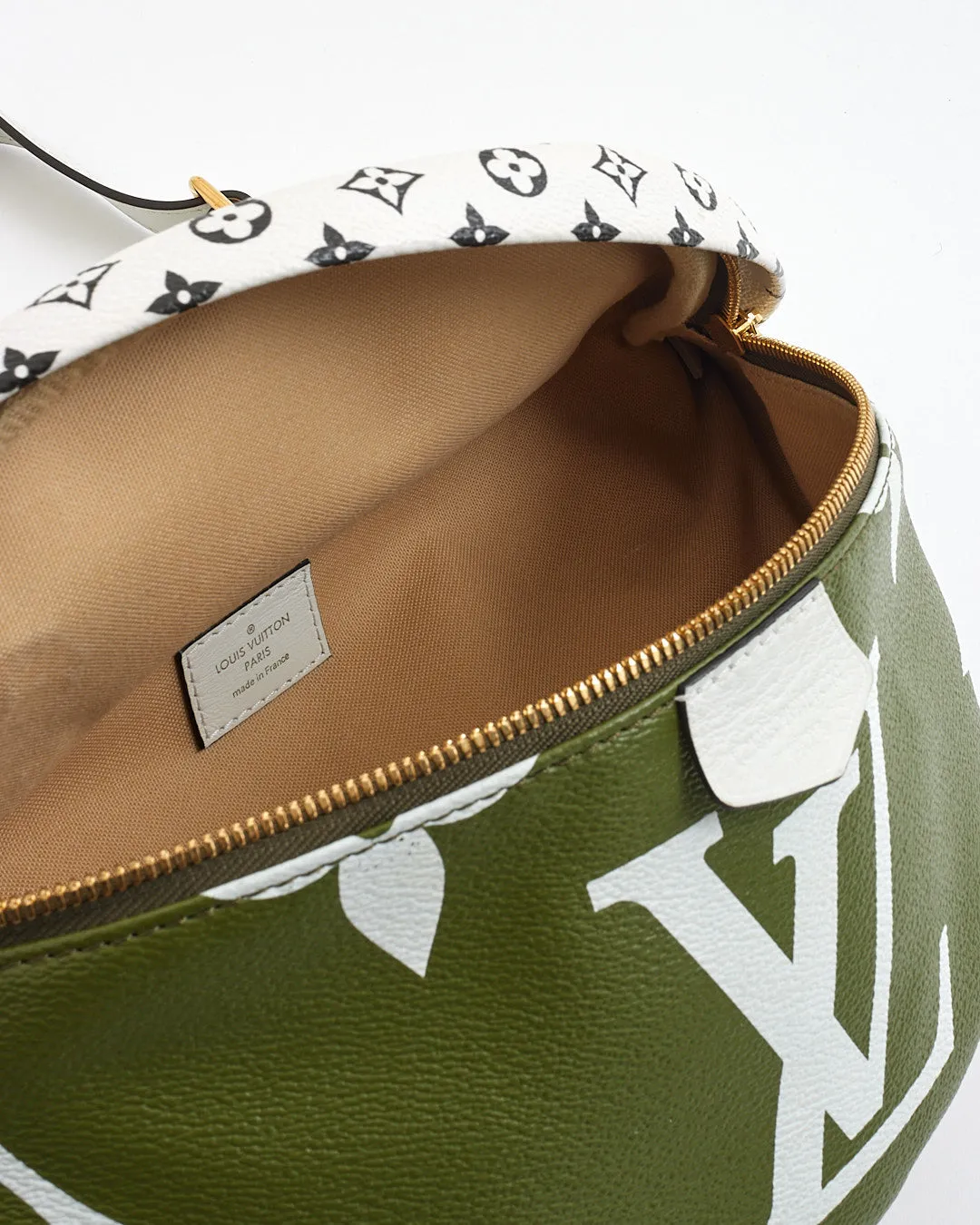 Louis Vuitton Green Monogram Giant Coated Canvas Bum Bag