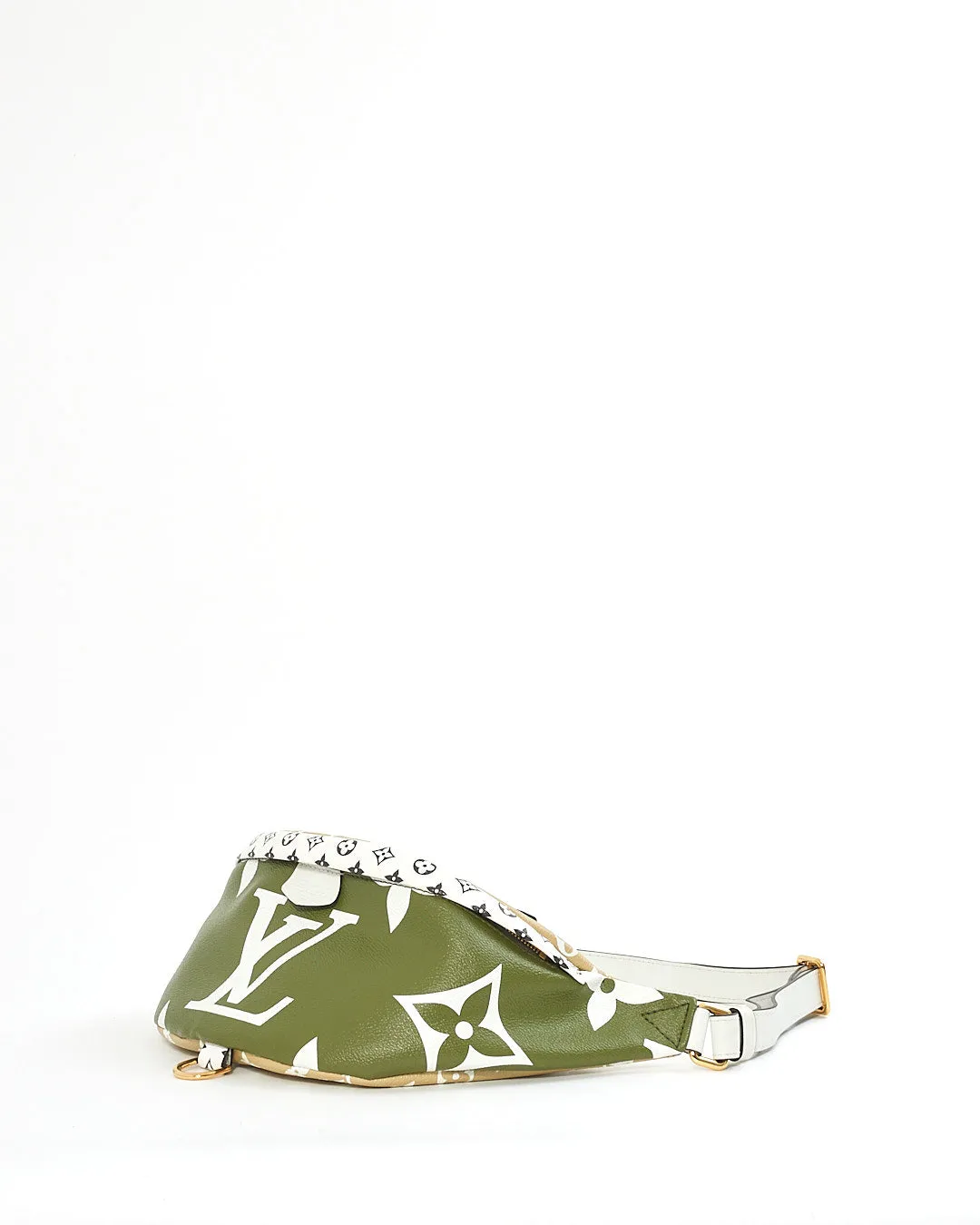 Louis Vuitton Green Monogram Giant Coated Canvas Bum Bag