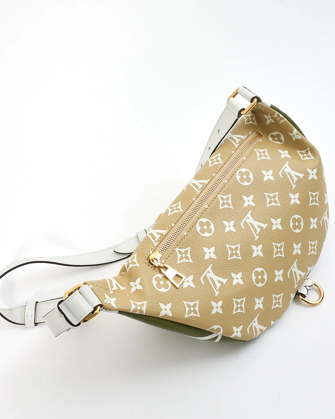Louis Vuitton Green Monogram Giant Coated Canvas Bum Bag