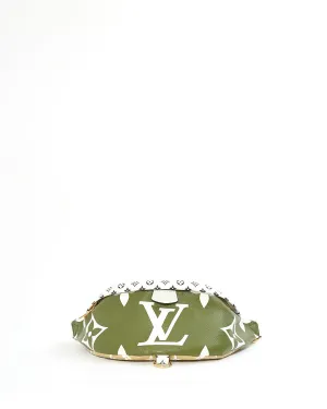 Louis Vuitton Green Monogram Giant Coated Canvas Bum Bag