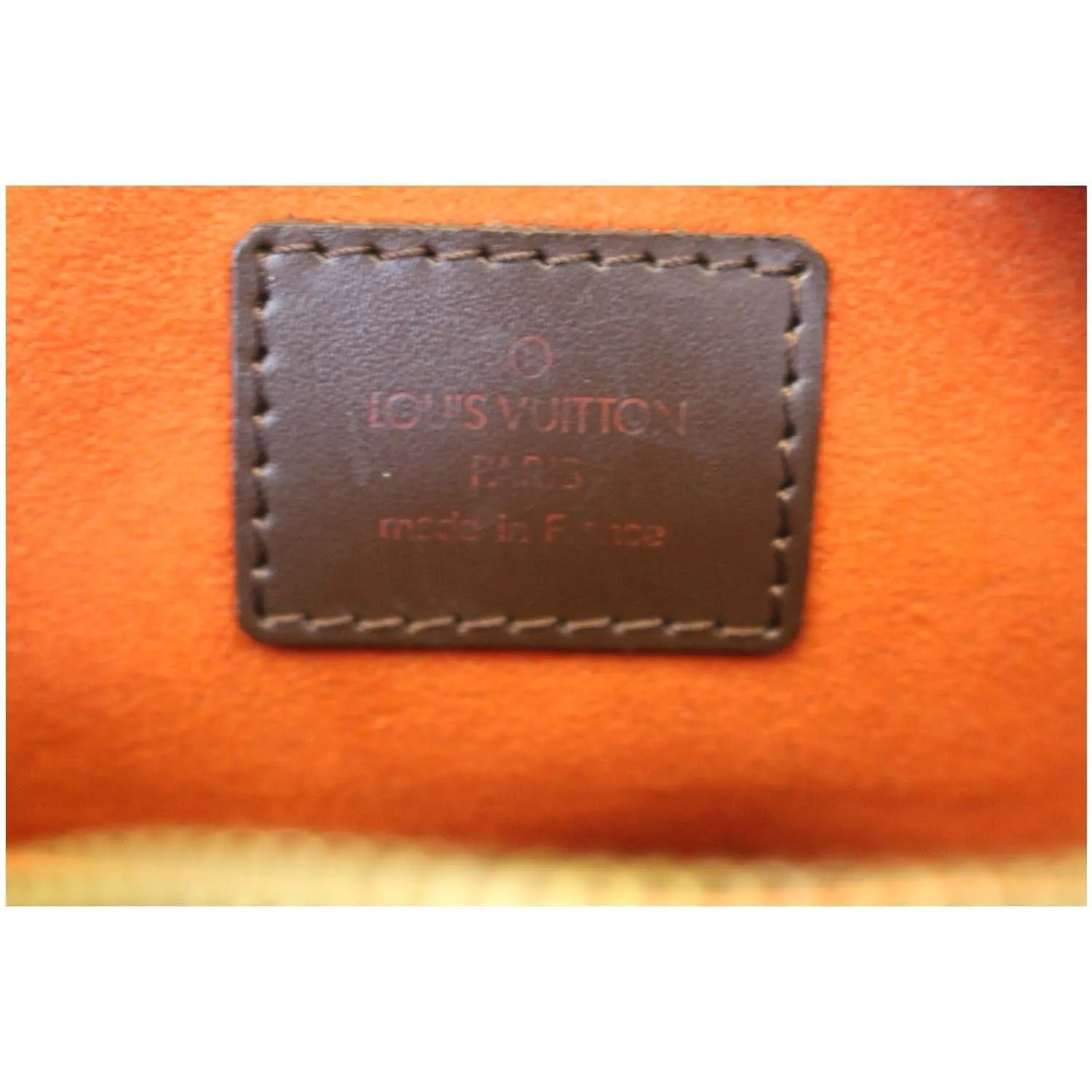 LOUIS VUITTON Ipanema GM  Damier Ebene Crossbody Bag Brown