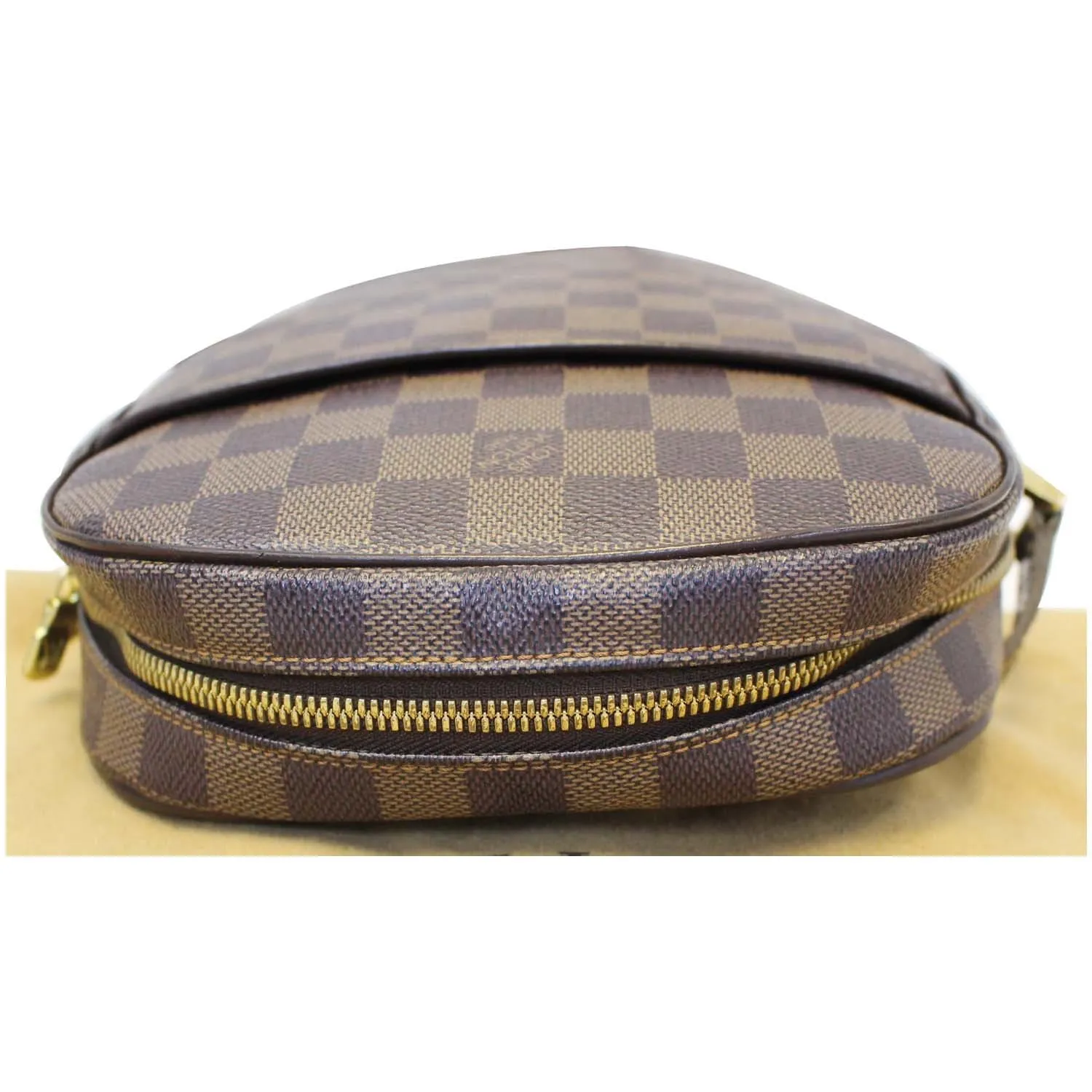 LOUIS VUITTON Ipanema GM  Damier Ebene Crossbody Bag Brown