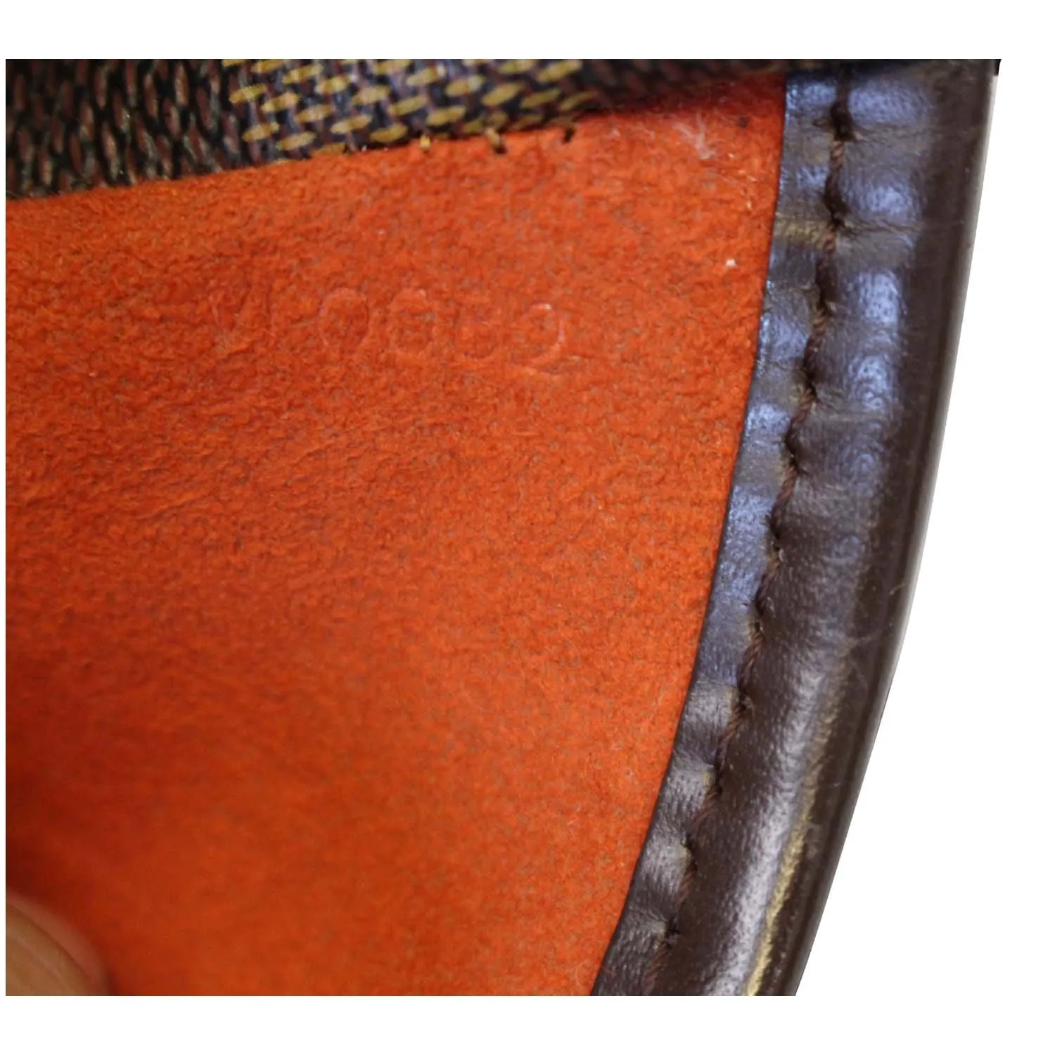LOUIS VUITTON Ipanema GM  Damier Ebene Crossbody Bag Brown
