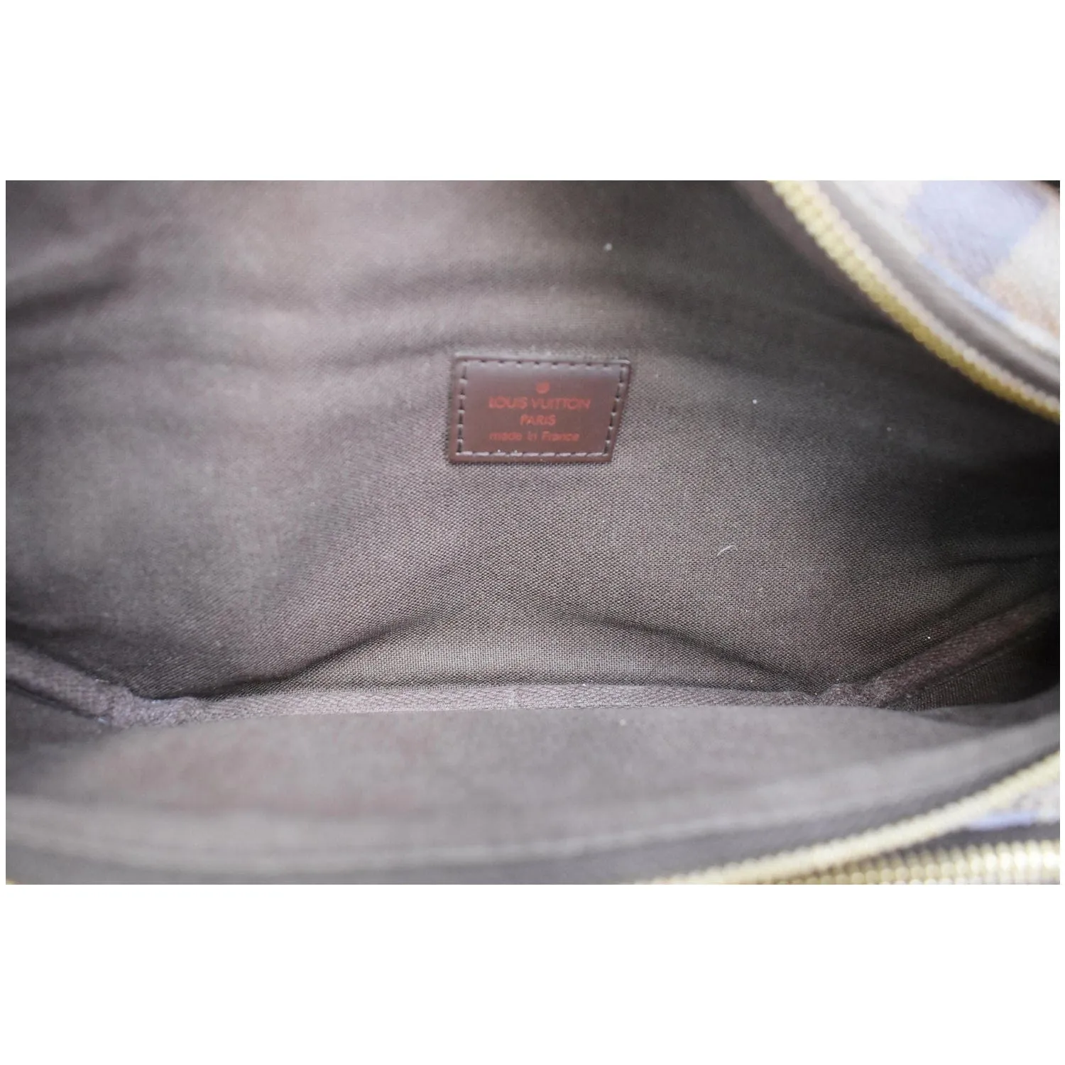 LOUIS VUITTON Melville Damier Ebene BumBag Brown