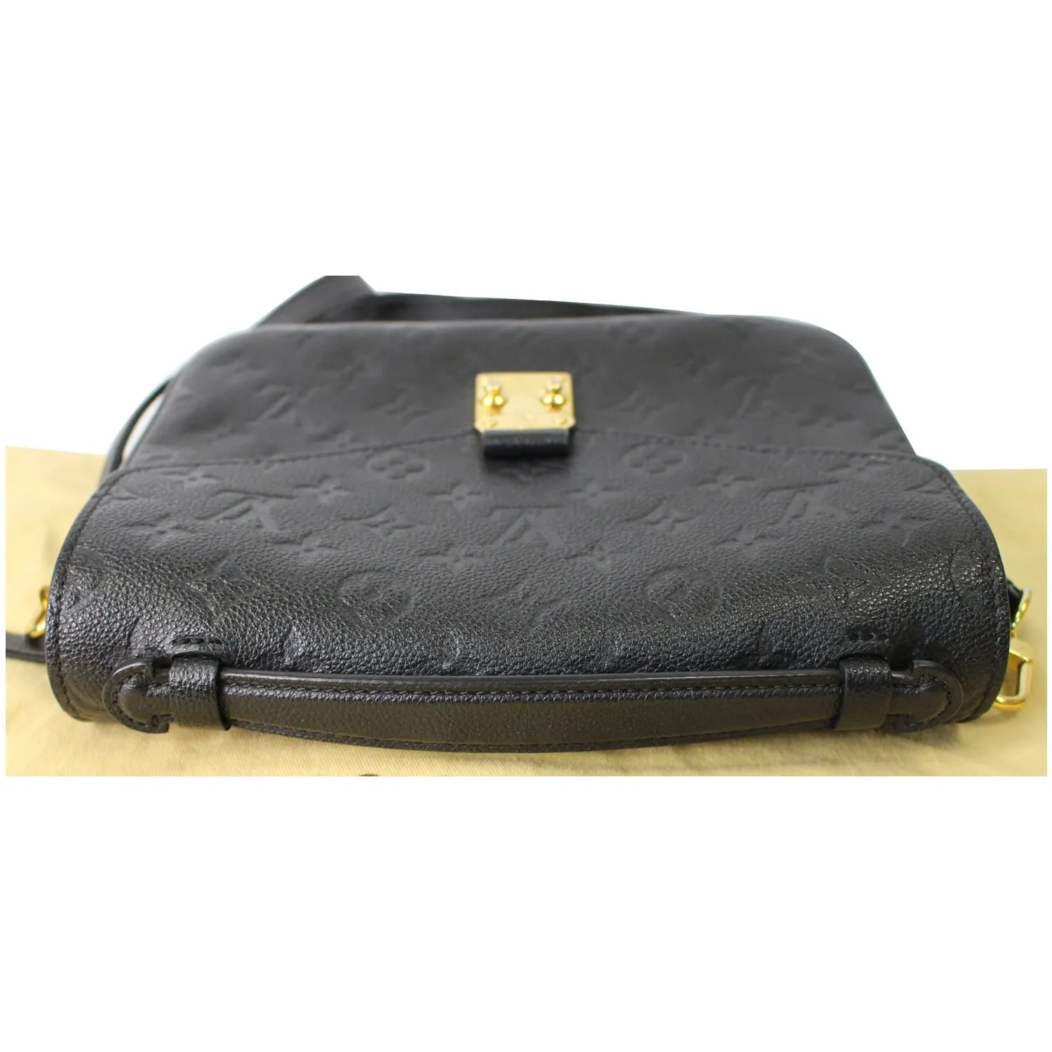 LOUIS VUITTON Metis Pochette Empreinte Leather Crossbody Bag Black - 15% OFF