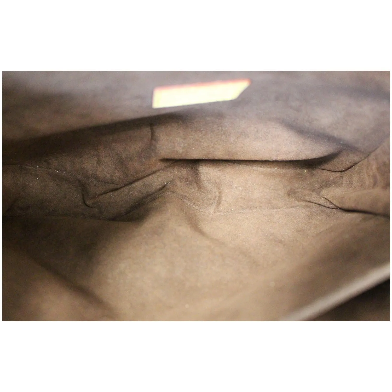LOUIS VUITTON Metis Pochette Monogram Canvas Crossbody Bag Brown