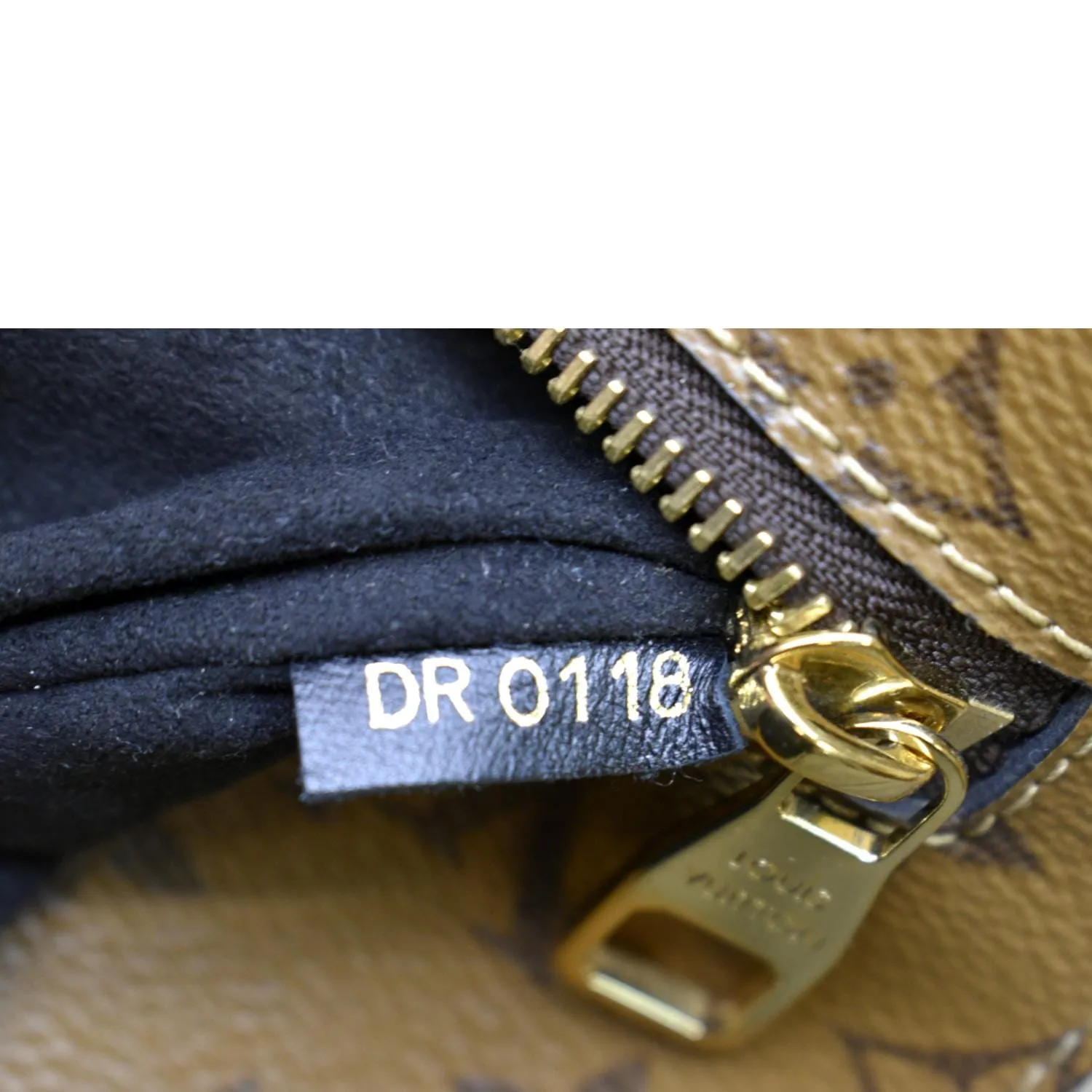 LOUIS VUITTON Metis Pochette Reverse Monogram Canvas Crossbody Bag Brown
