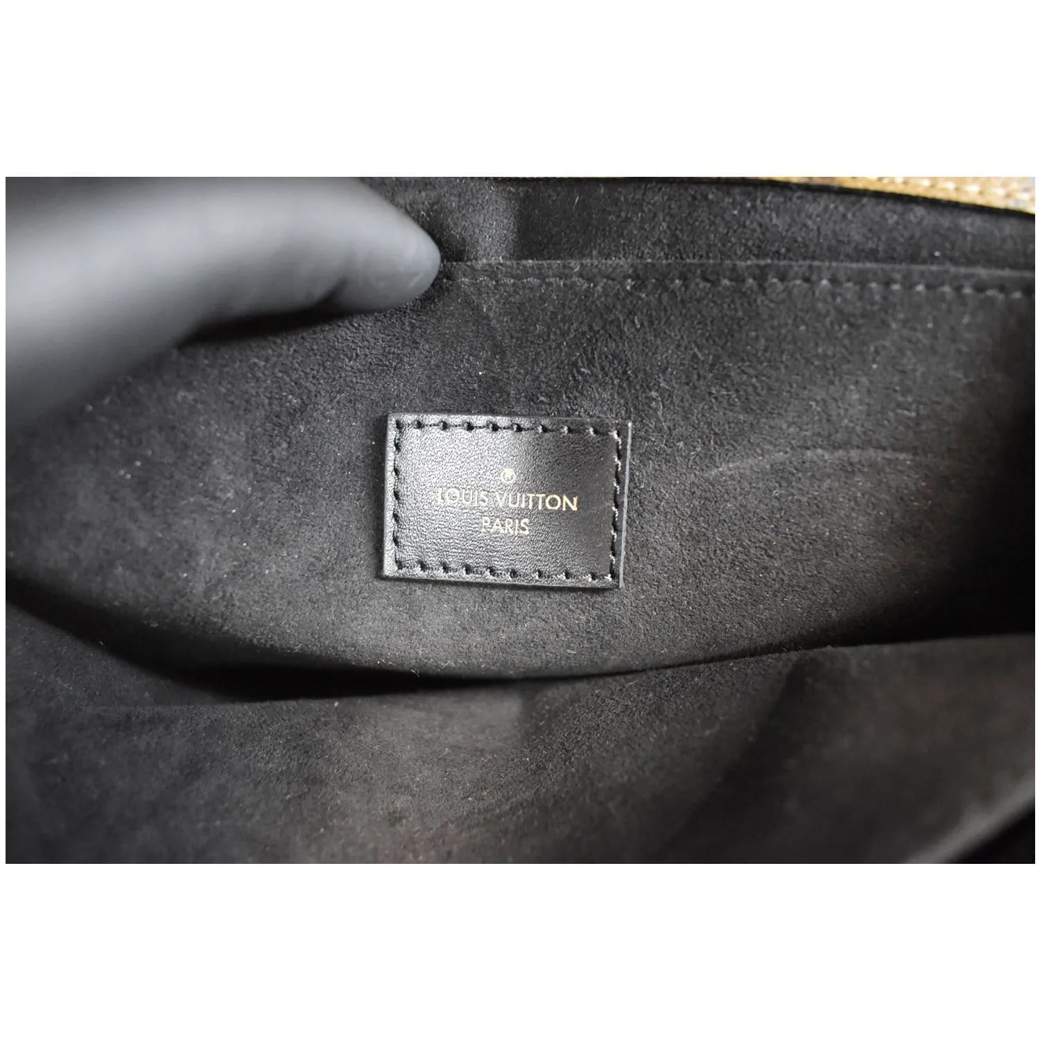 LOUIS VUITTON Metis Pochette Reverse Monogram Canvas Crossbody Bag Brown