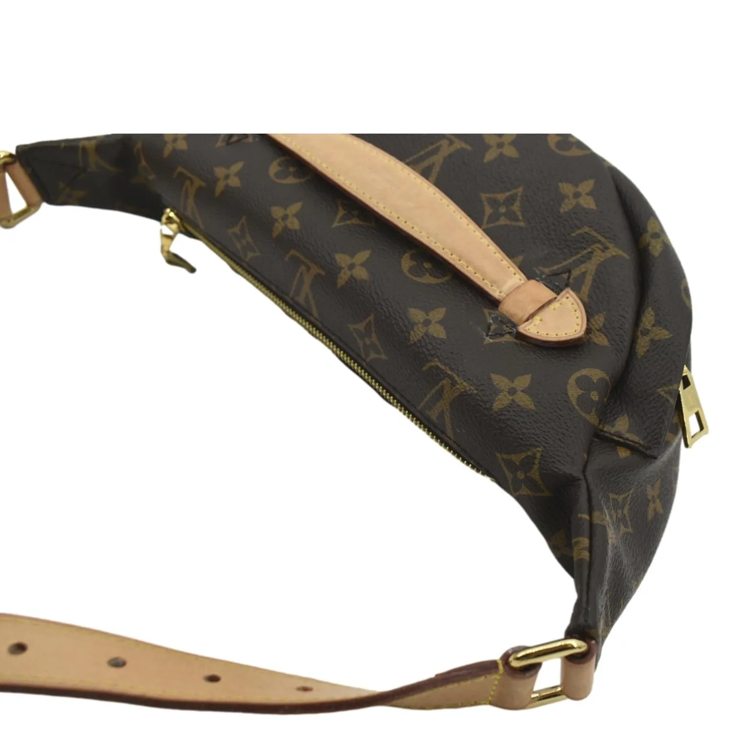 LOUIS VUITTON Monogram Canvas Bumbag Brown