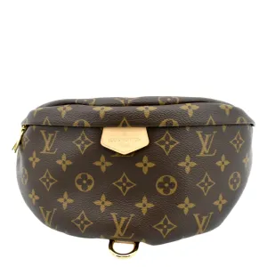LOUIS VUITTON Monogram Canvas Bumbag Brown