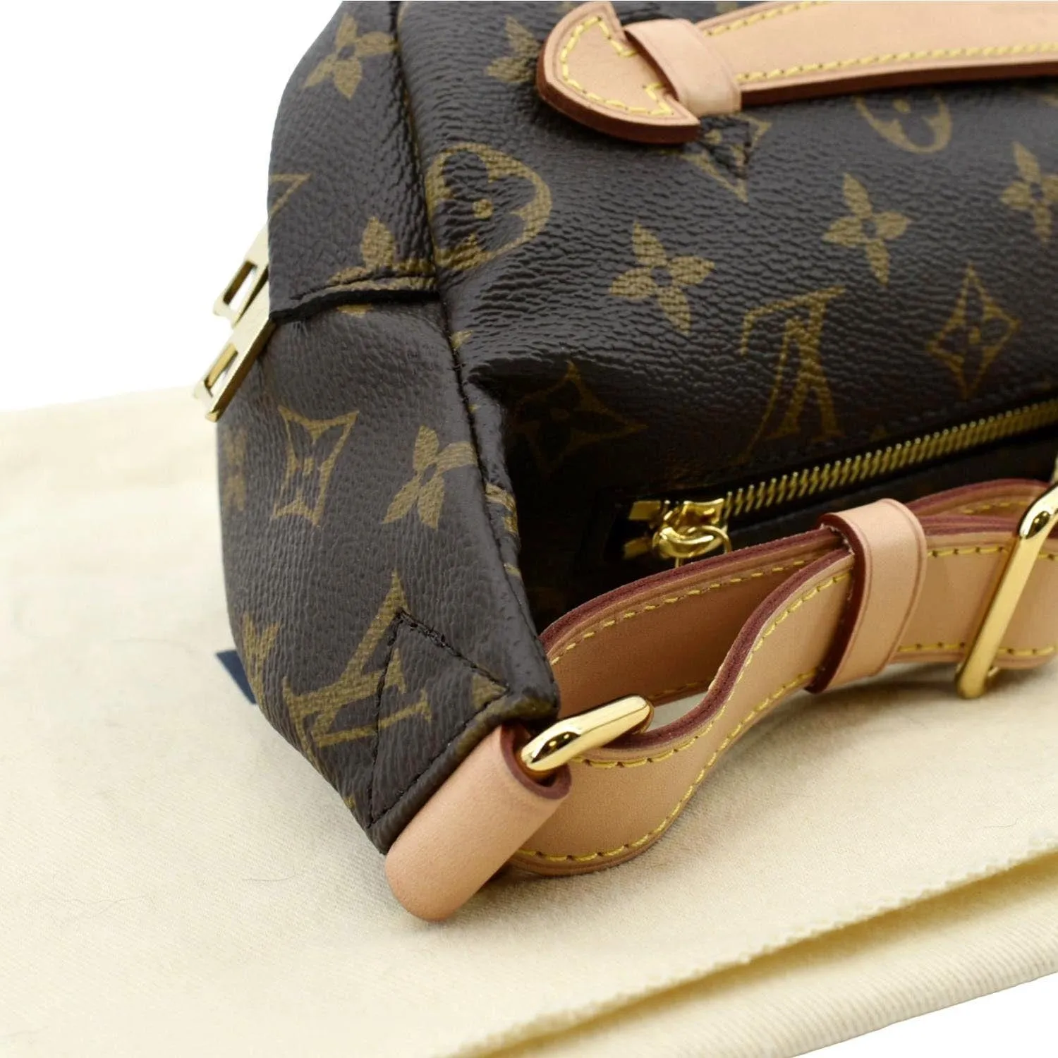 LOUIS VUITTON Monogram Canvas Bumbag Brown
