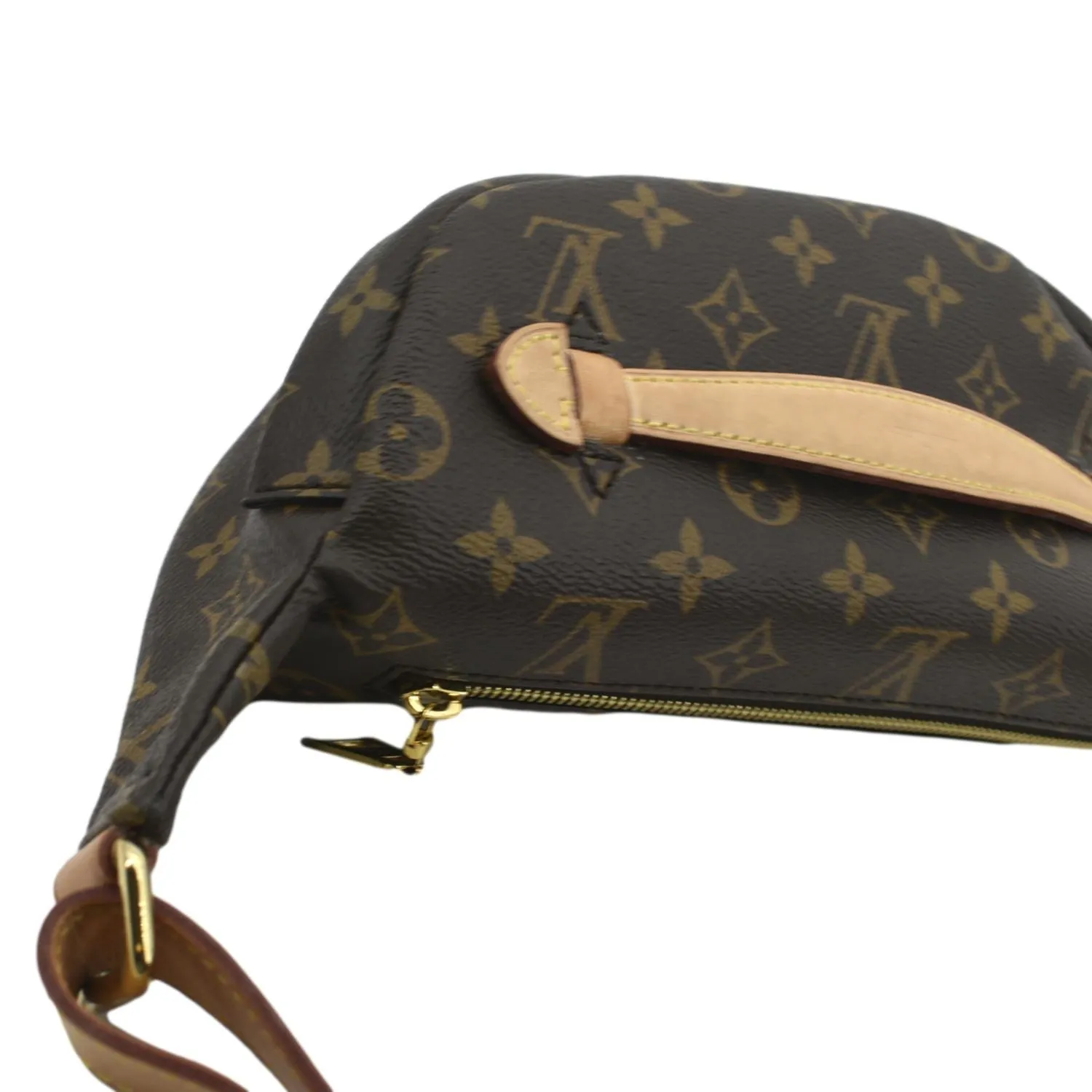 LOUIS VUITTON Monogram Canvas Bumbag Brown