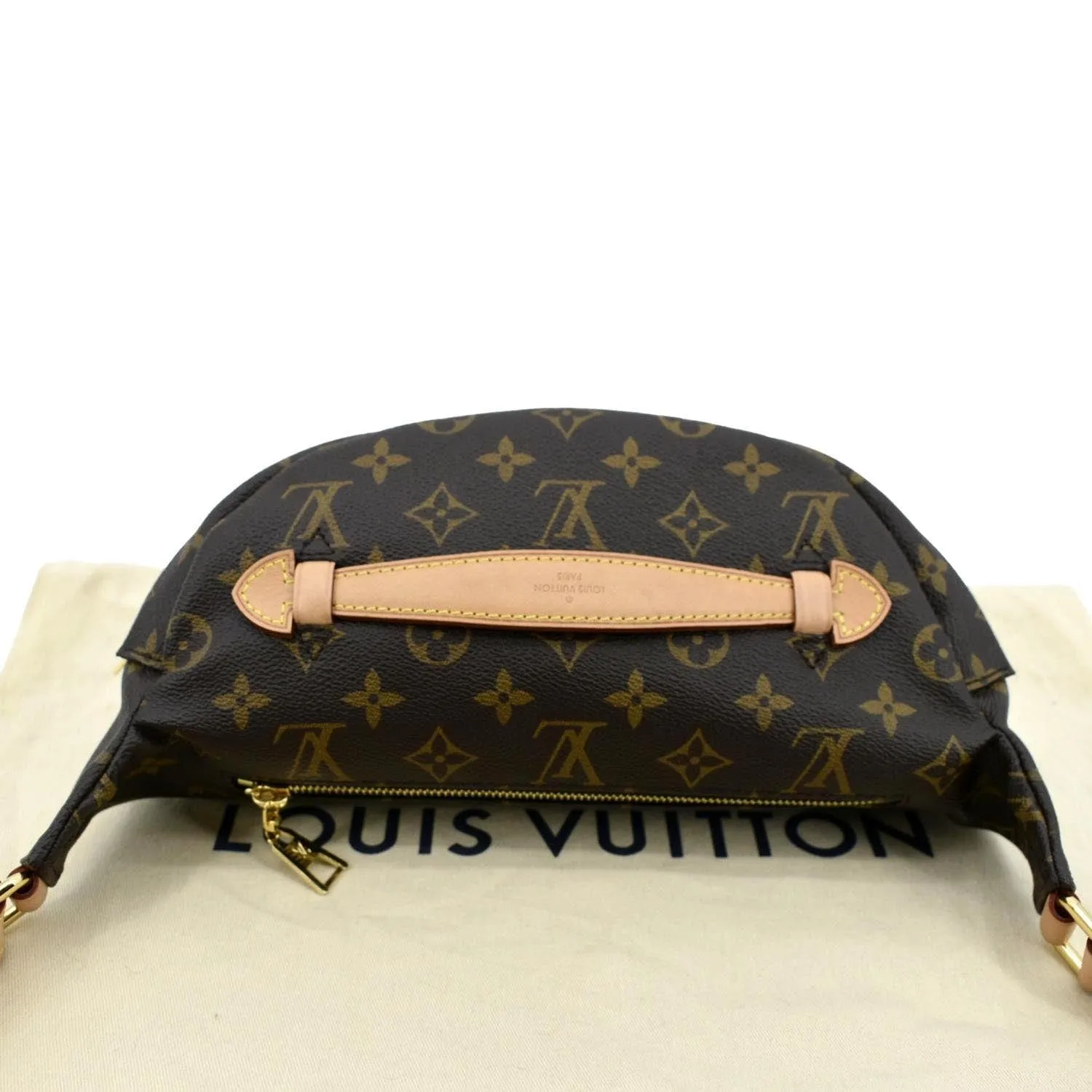 LOUIS VUITTON Monogram Canvas Bumbag Brown
