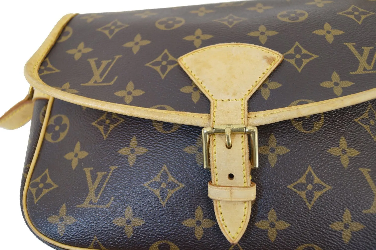 LOUIS VUITTON Monogram Canvas Sologne Shoulder Bag