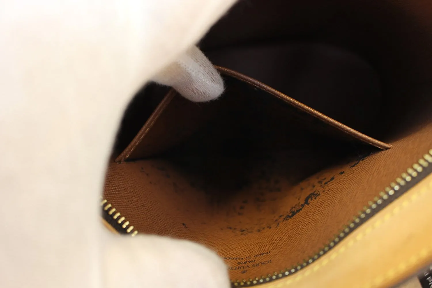 LOUIS VUITTON Monogram Drouot Shoulder Bag