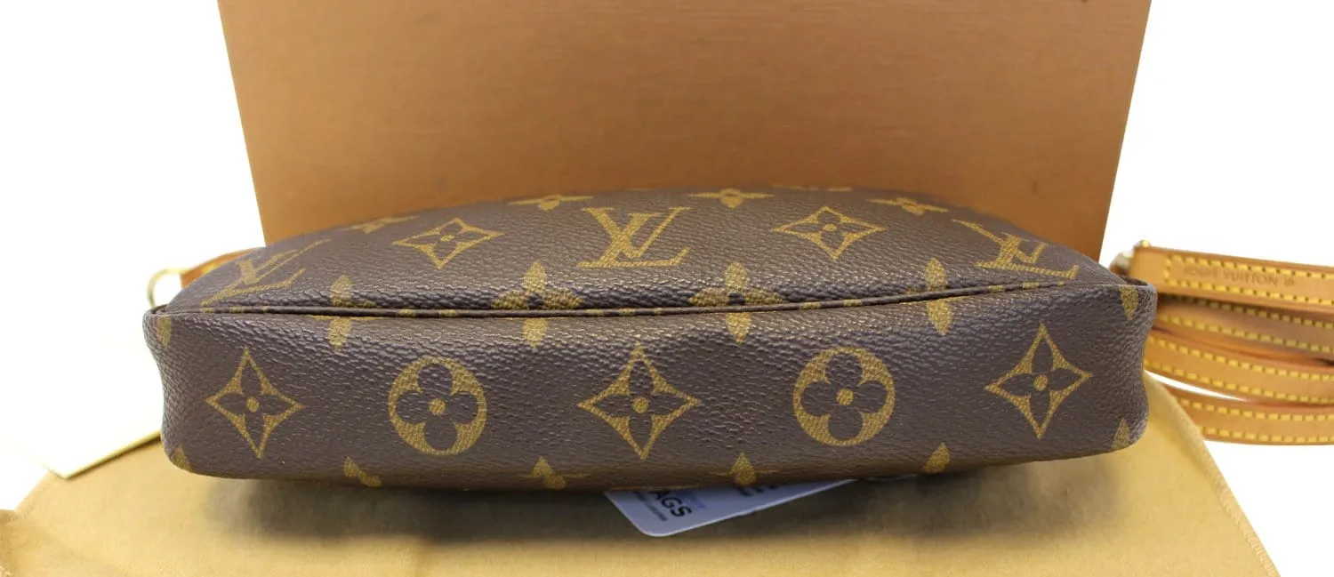 LOUIS VUITTON Monogram Pochette Accessoires Long Strap