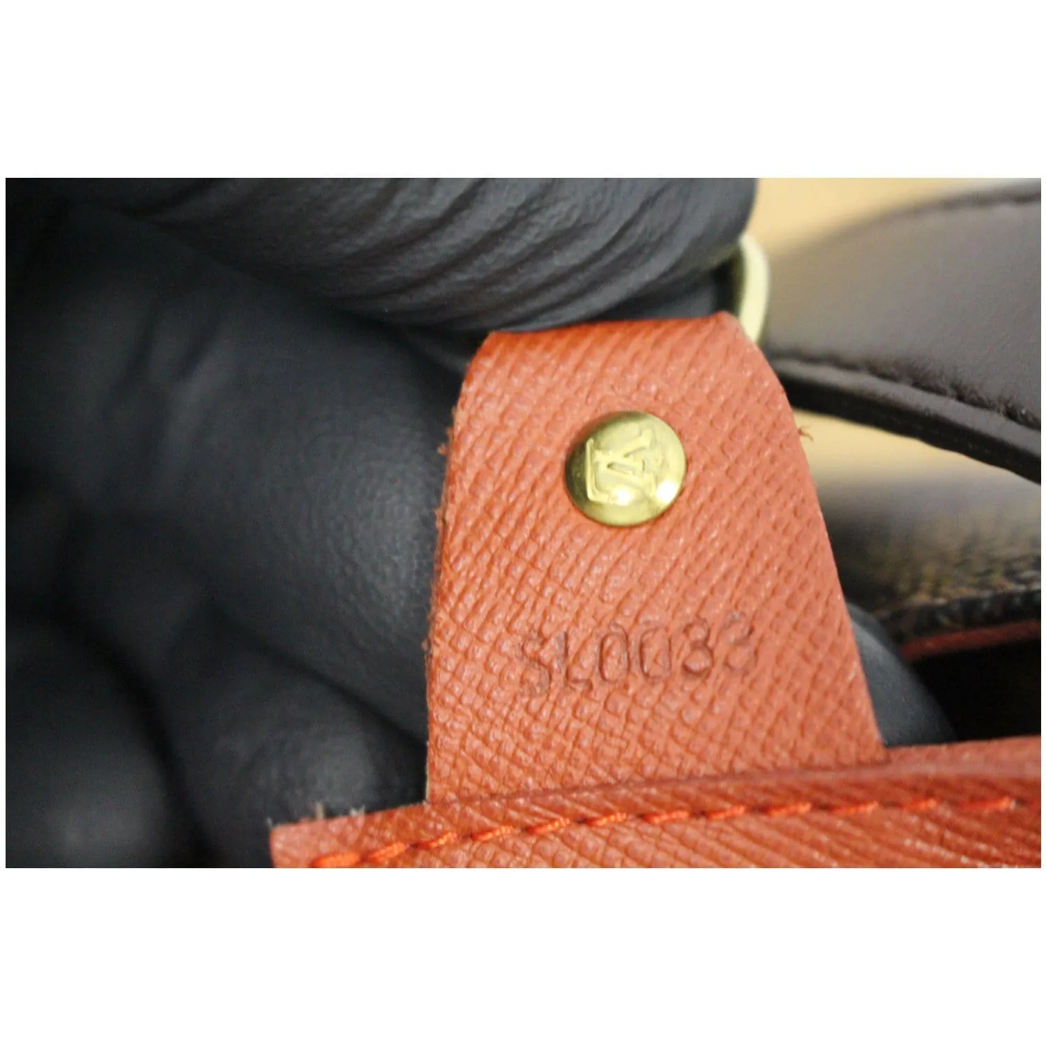LOUIS VUITTON Musette Salsa GM Damier Ebene Crossbody Bag Brown