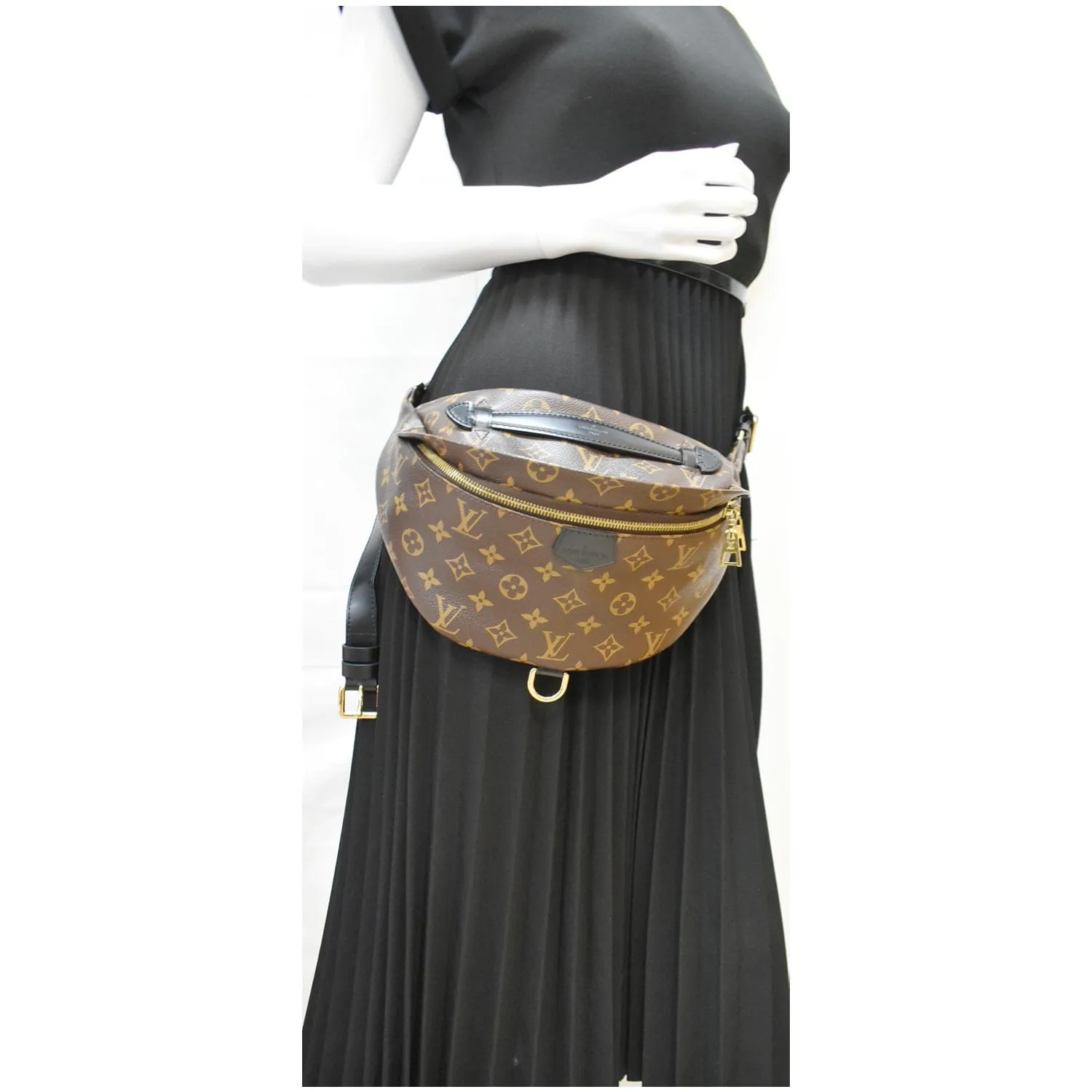 LOUIS VUITTON My LV World Tour Monogram Canvas Bumbag Bag Brown