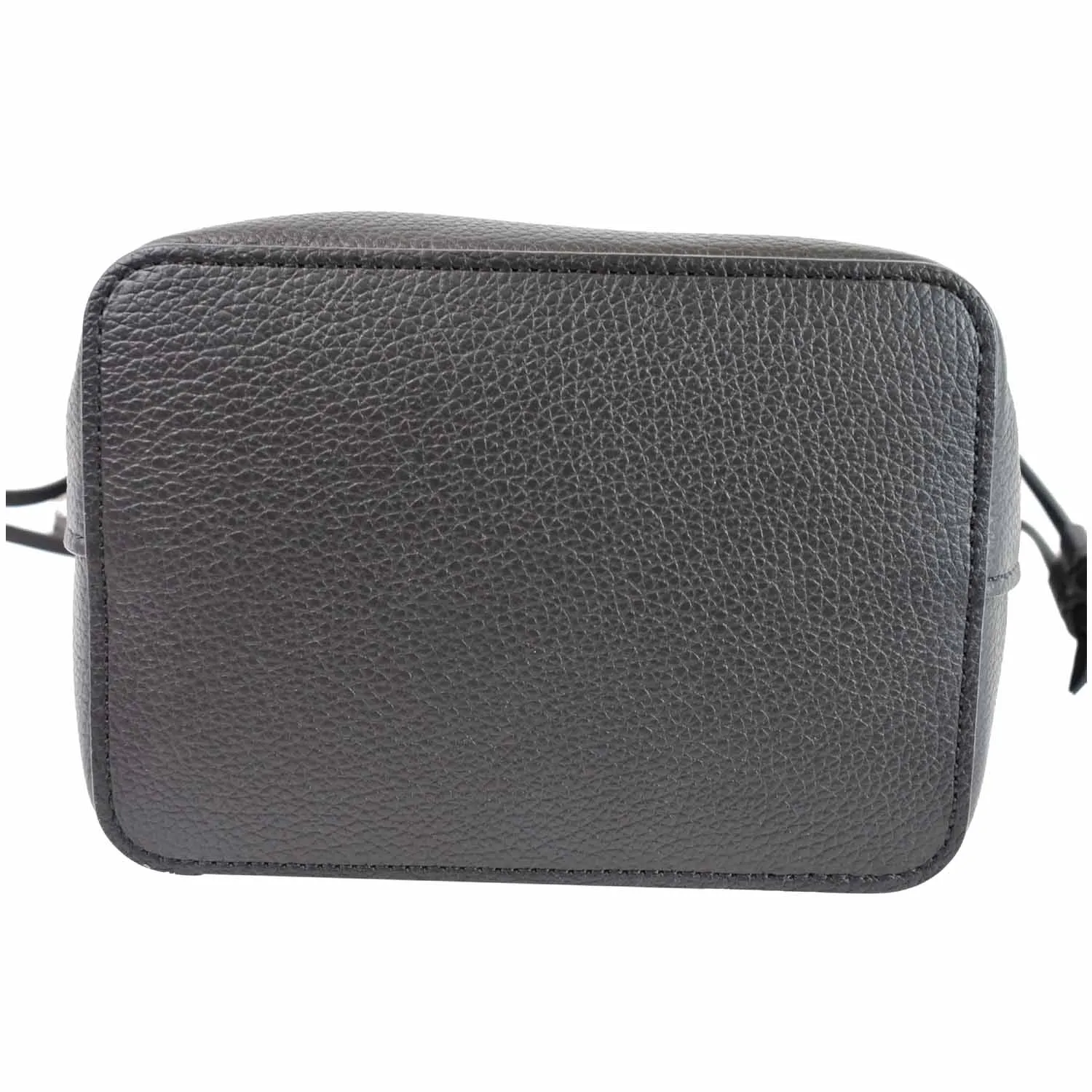 LOUIS VUITTON Nano Lockme Bucket Calf leather Crossbody Bag Black - Final Sale