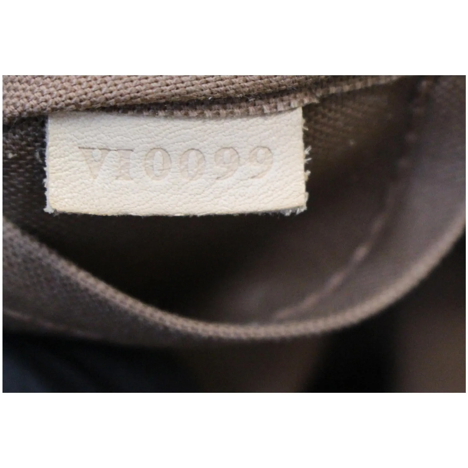 LOUIS VUITTON Odeon MM Monogram Canvas Shoulder Bag Brown