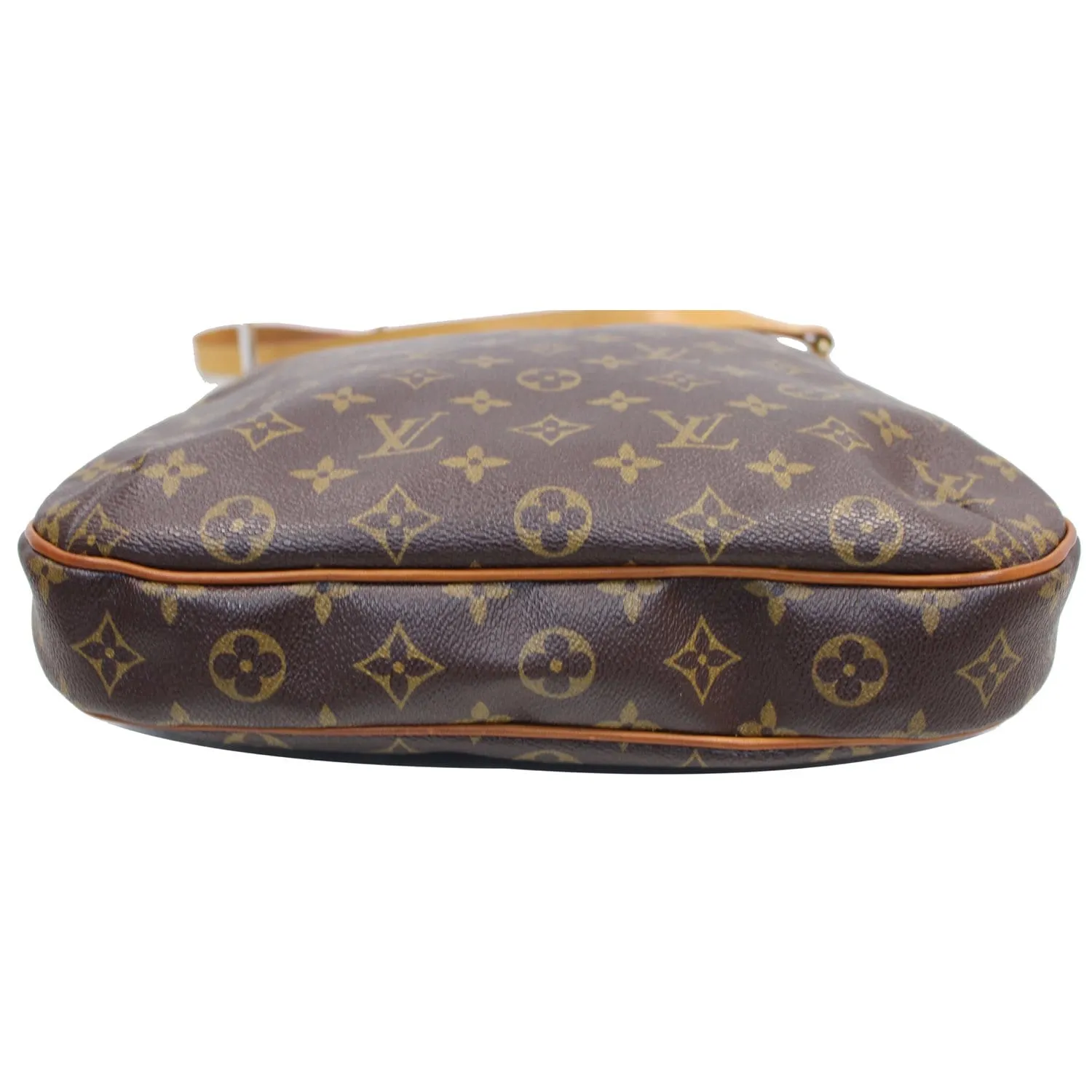 LOUIS VUITTON Odeon MM Monogram Canvas Shoulder Bag Brown
