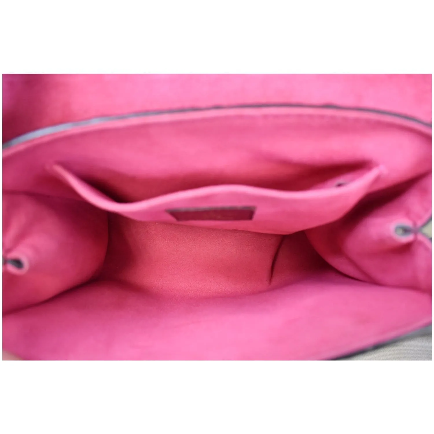 LOUIS VUITTON Saint Sulpice PM Empreinte Leather Crossbody Bag Maroon