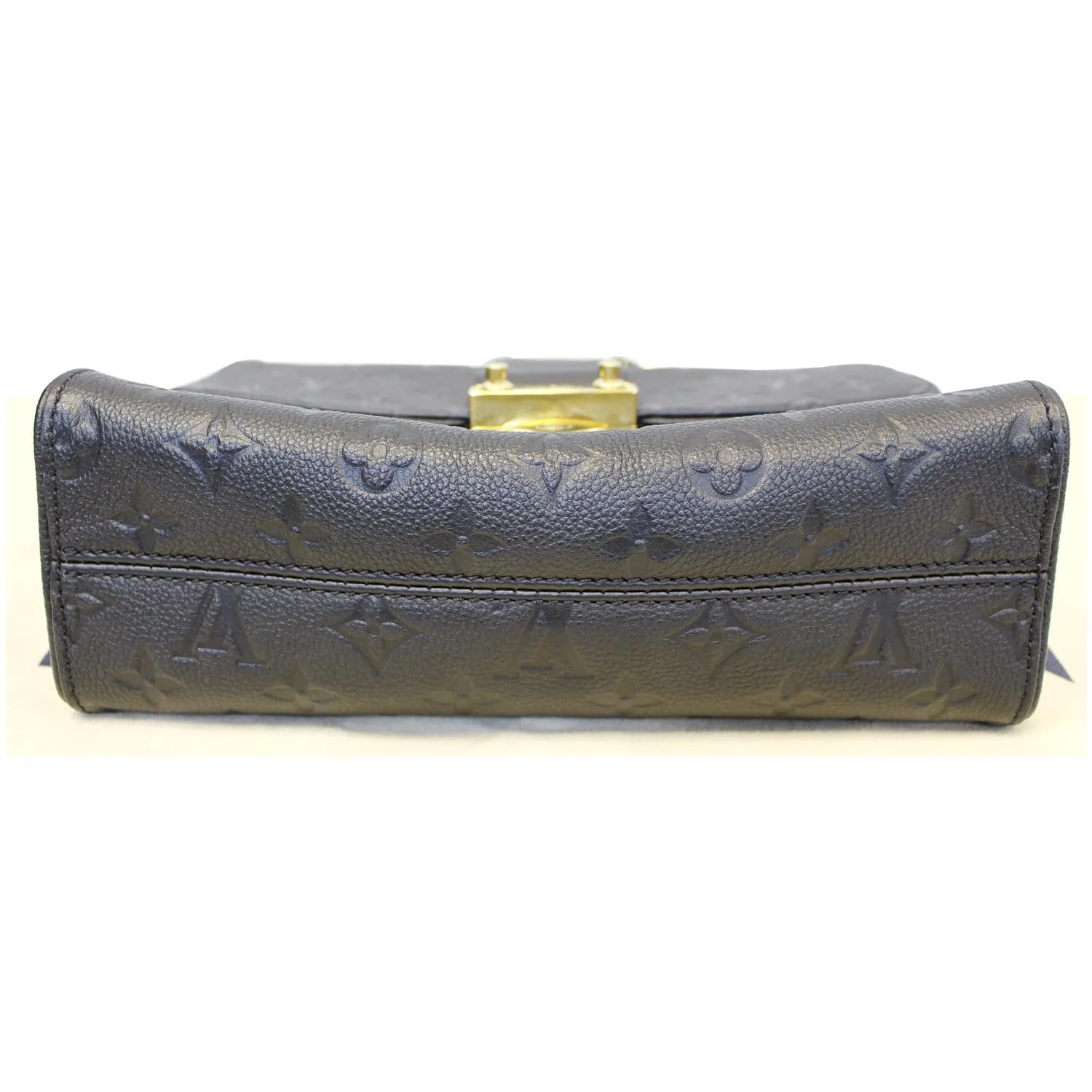 LOUIS VUITTON Saint Sulpice PM Empreinte Leather Crossbody Bag Noir