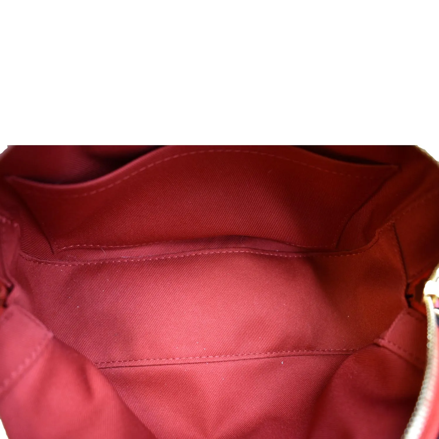 LOUIS VUITTON Saintonge Monogram Canvas Crossbody Bag Freesia
