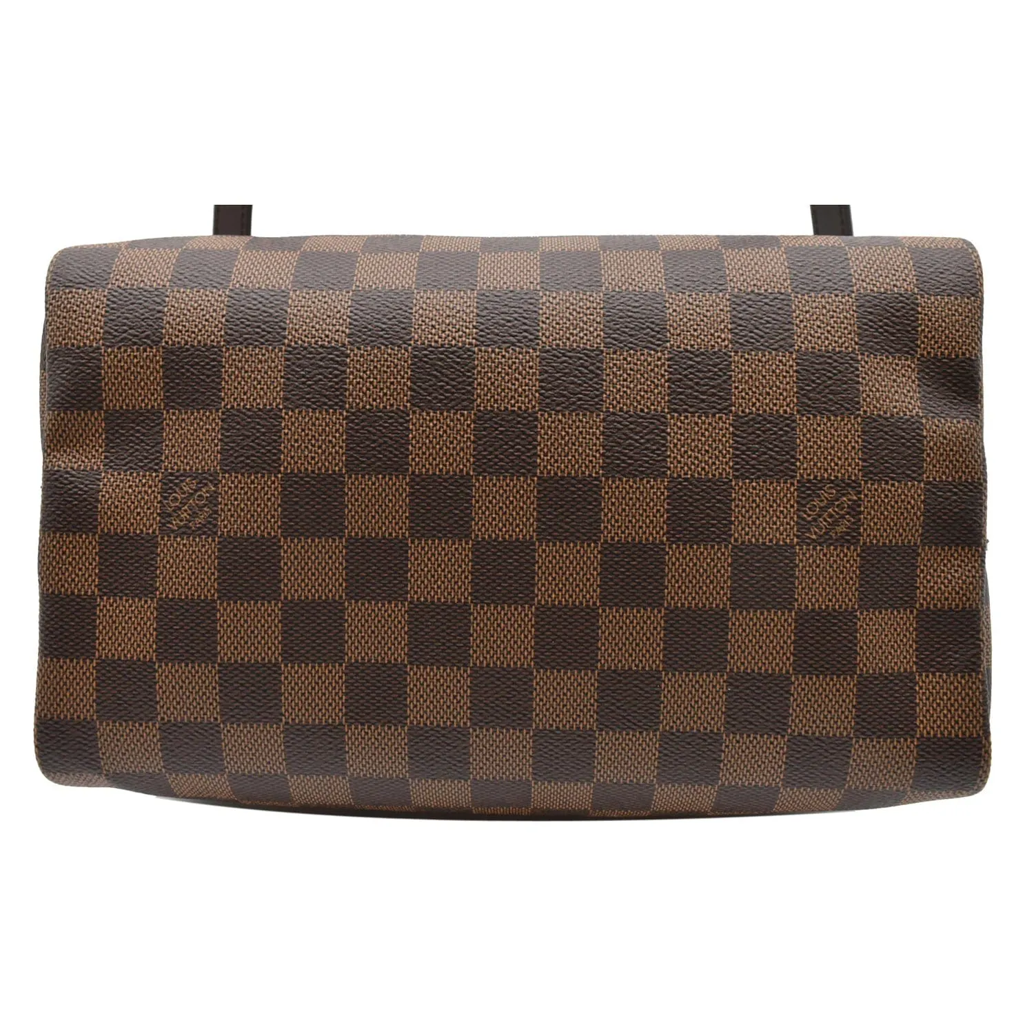 LOUIS VUITTON Speedy 25 Bandouliere Damier Ebene Crossbody Bag Brown