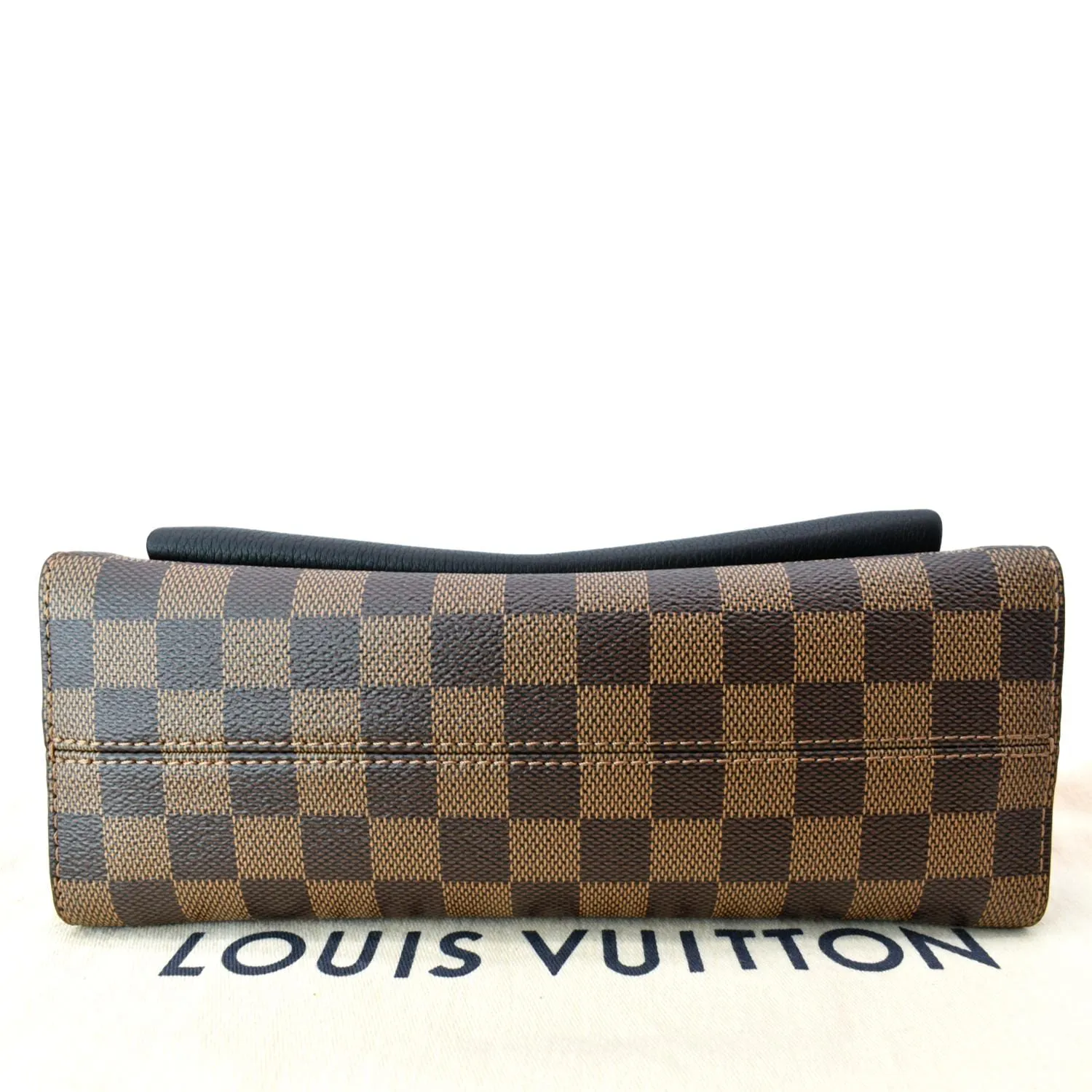 LOUIS VUITTON Vavin PM Damier Ebene Shoulder Bag Brown