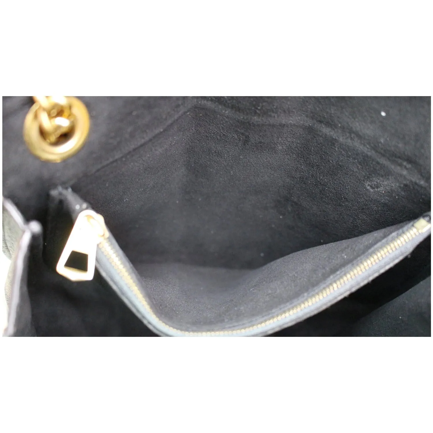 LOUIS VUITTON Wight Damier Ebene Crossbody Bag Black