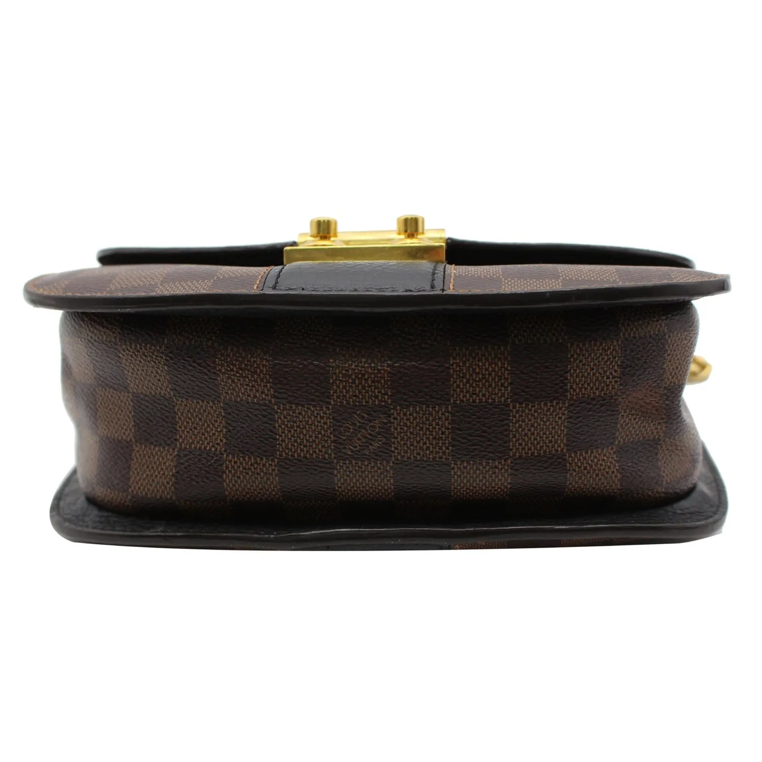 LOUIS VUITTON Wight Damier Ebene Crossbody Bag Black