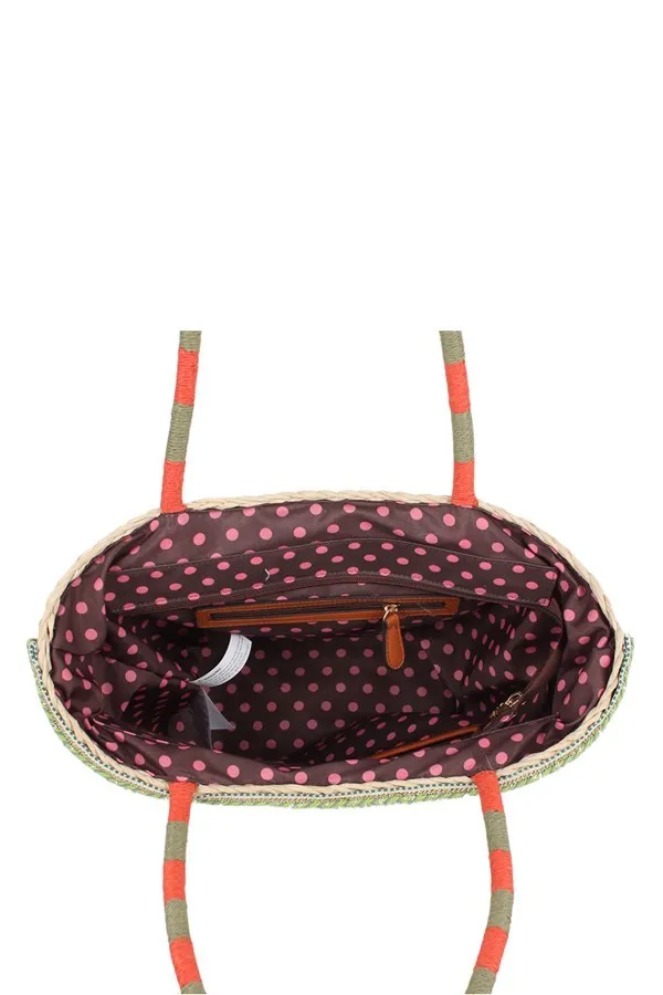 Loving Flamingos on the Beach Bag