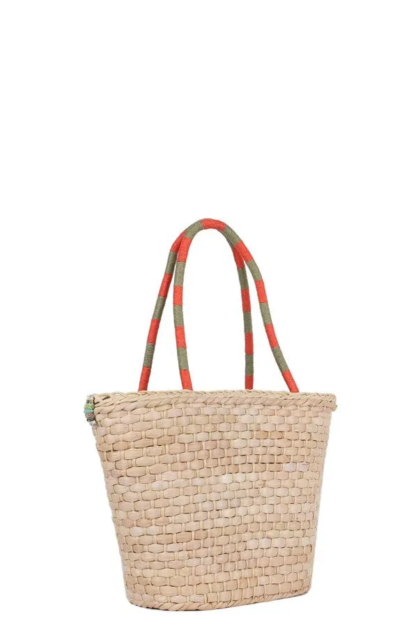 Loving Flamingos on the Beach Bag