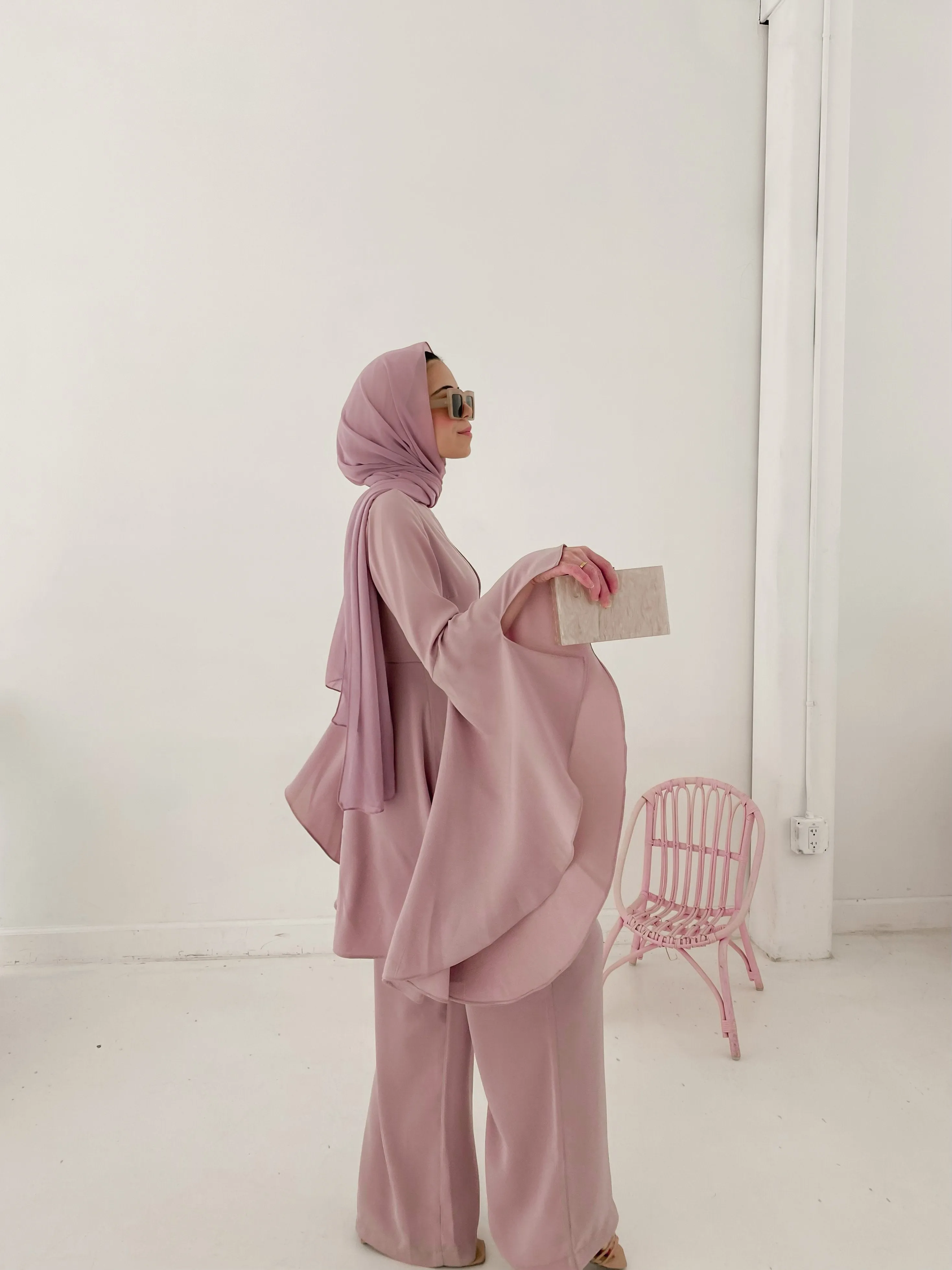 Lulia Two Piece Set - Hushed Lilac