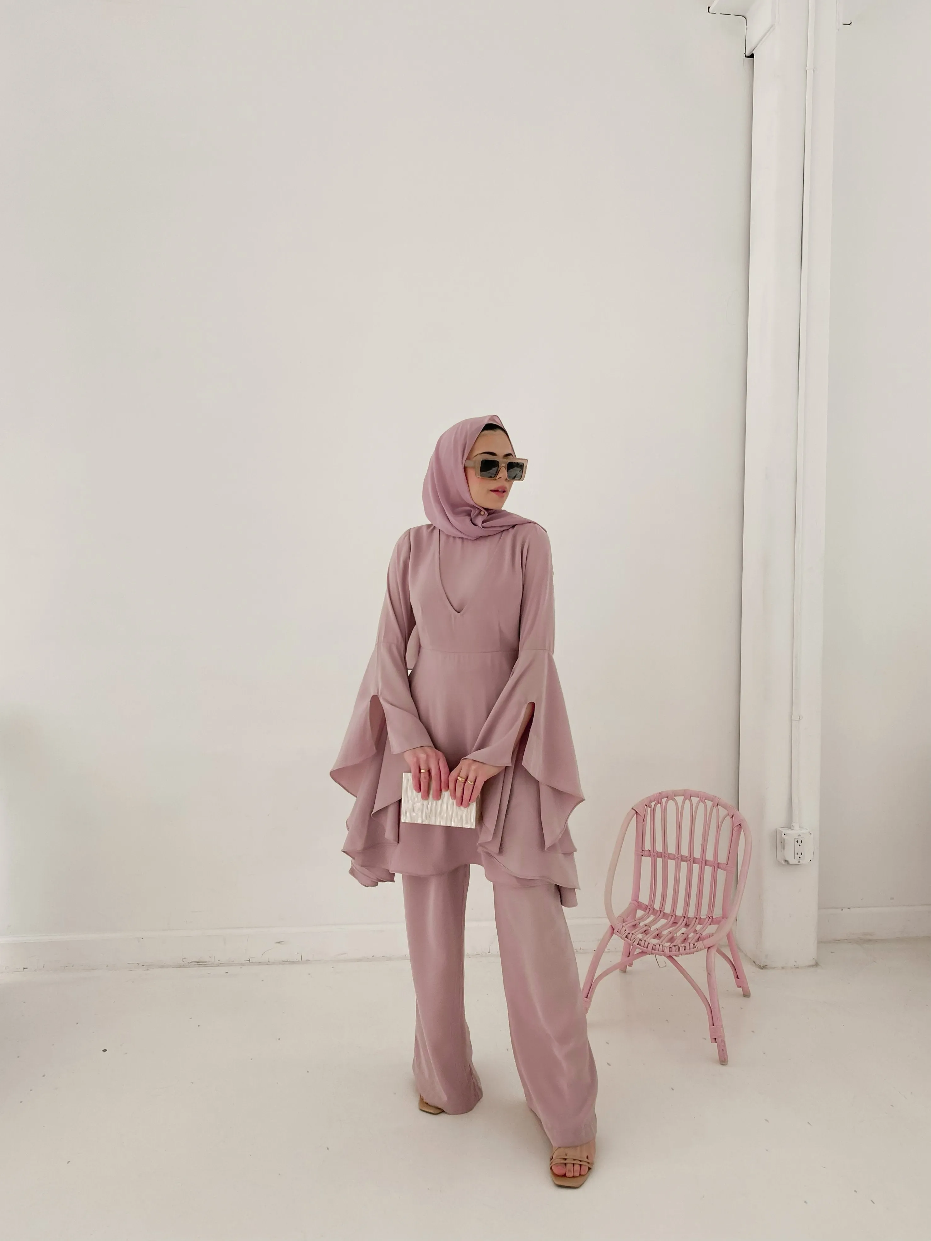 Lulia Two Piece Set - Hushed Lilac