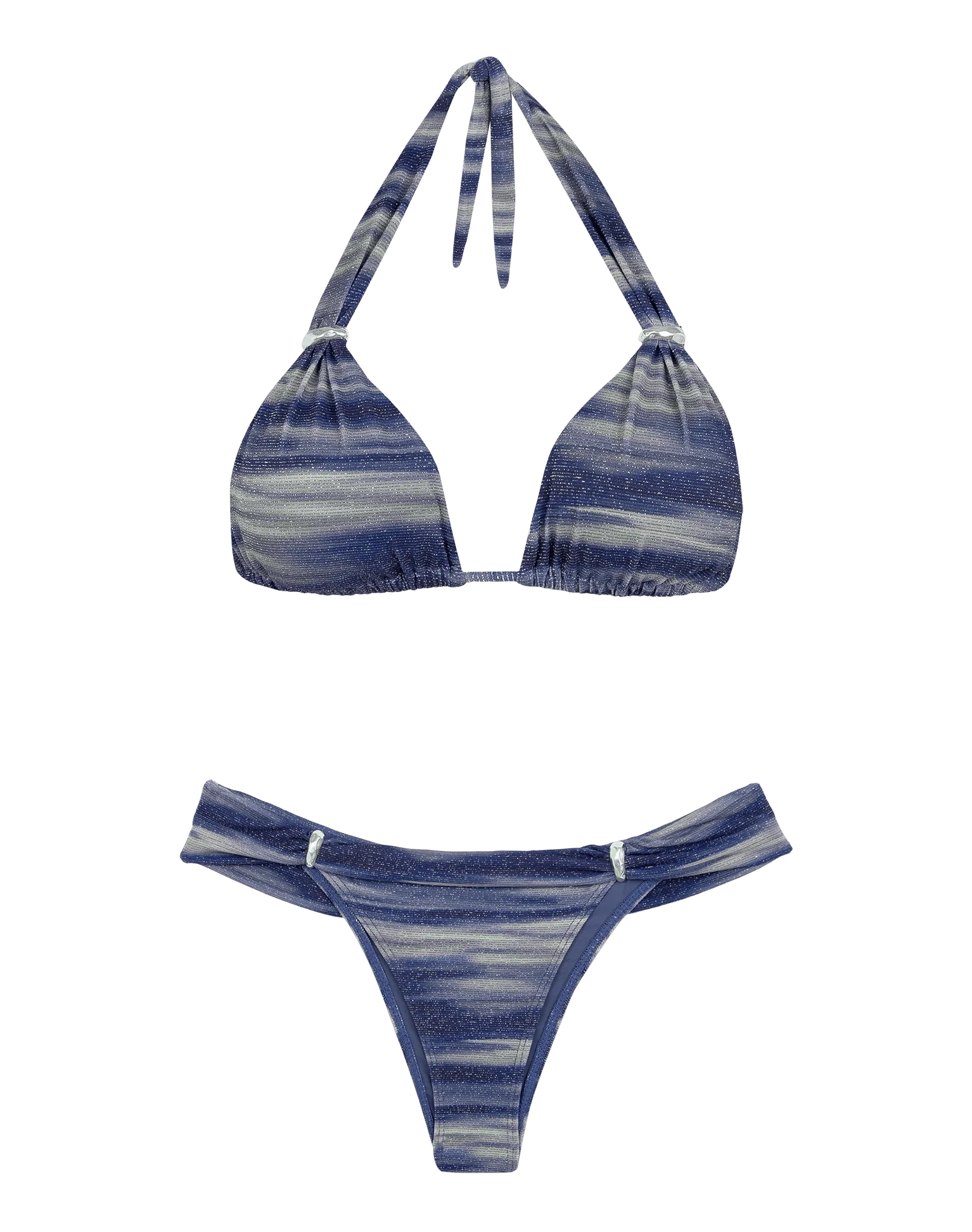 Lurex Bia Tube Bottom - Moonlight