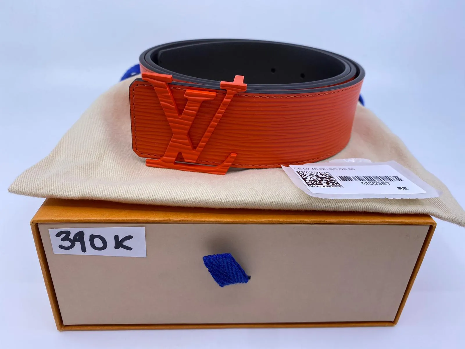 LV Initiales 40 MM Epi Belt