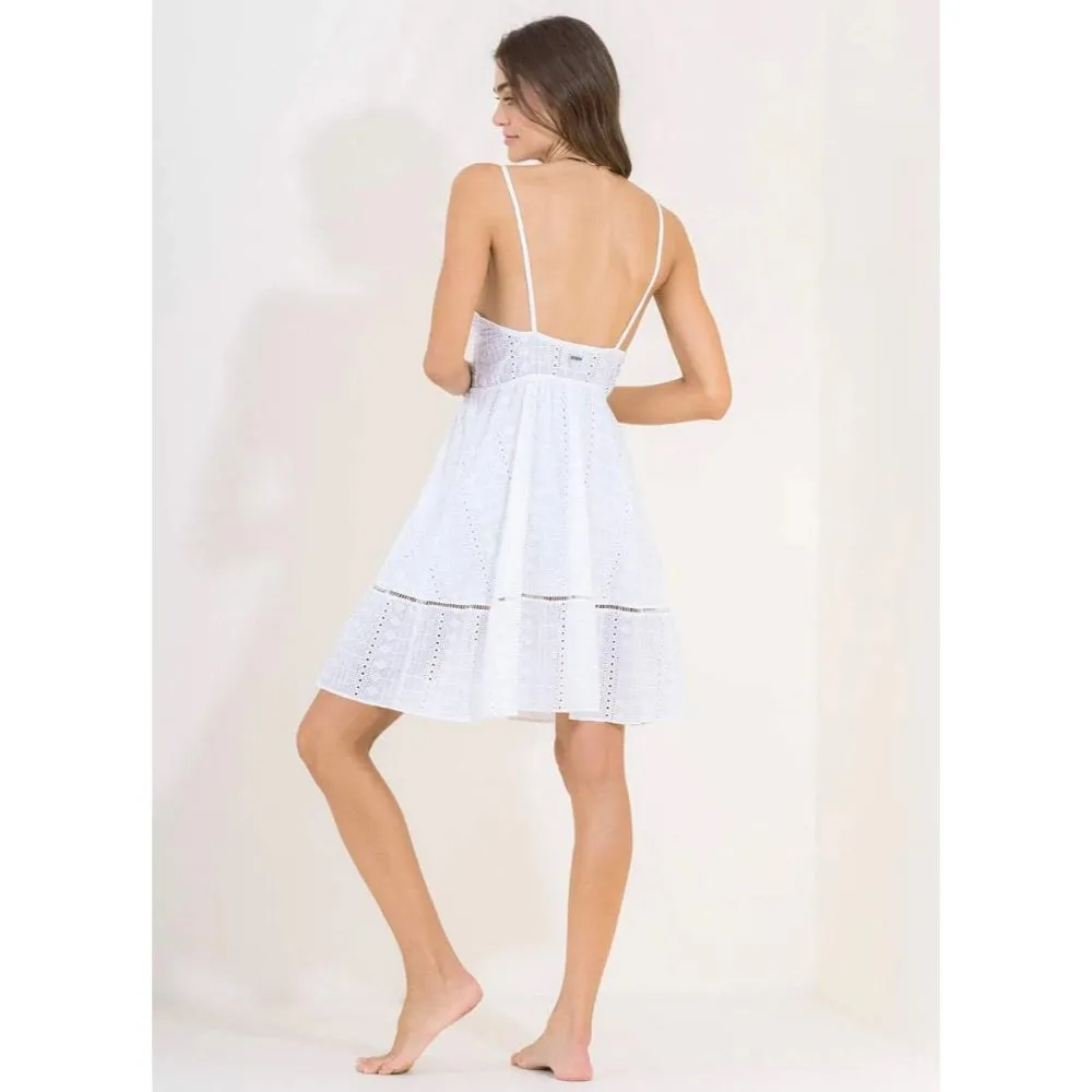 MAAJI WHITE QUARTZ KAMALA SHORT DRESS