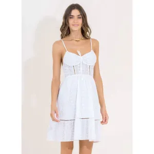 MAAJI WHITE QUARTZ KAMALA SHORT DRESS