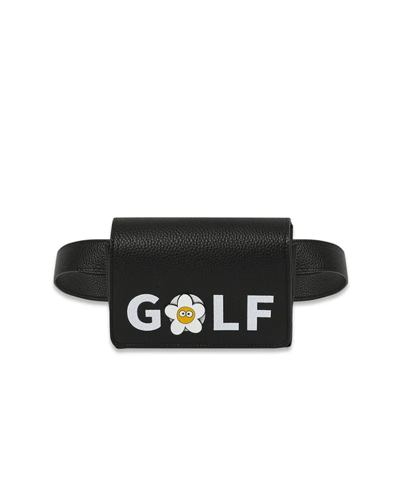 MACKY Golf: Golf Belt Bag - Black