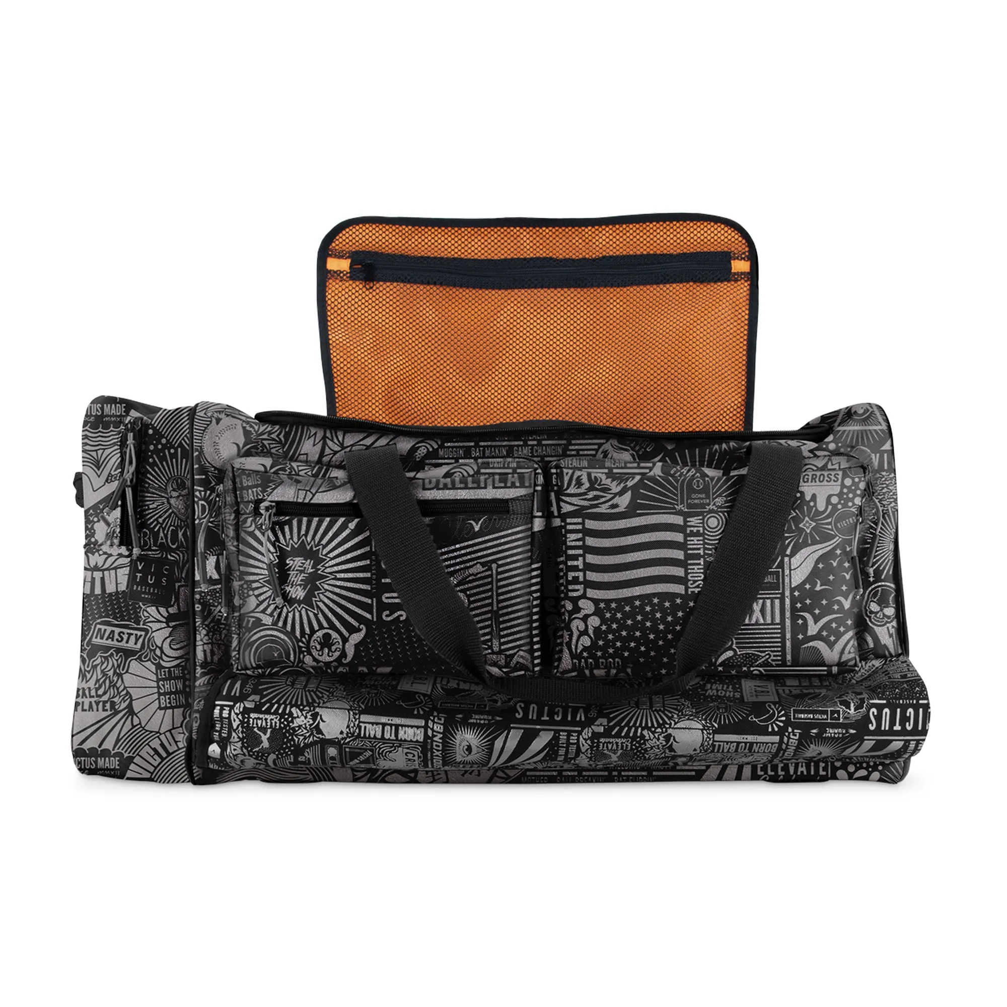 Maleta Beisbol Softbol Victus Box Duffel Negro ADULTO