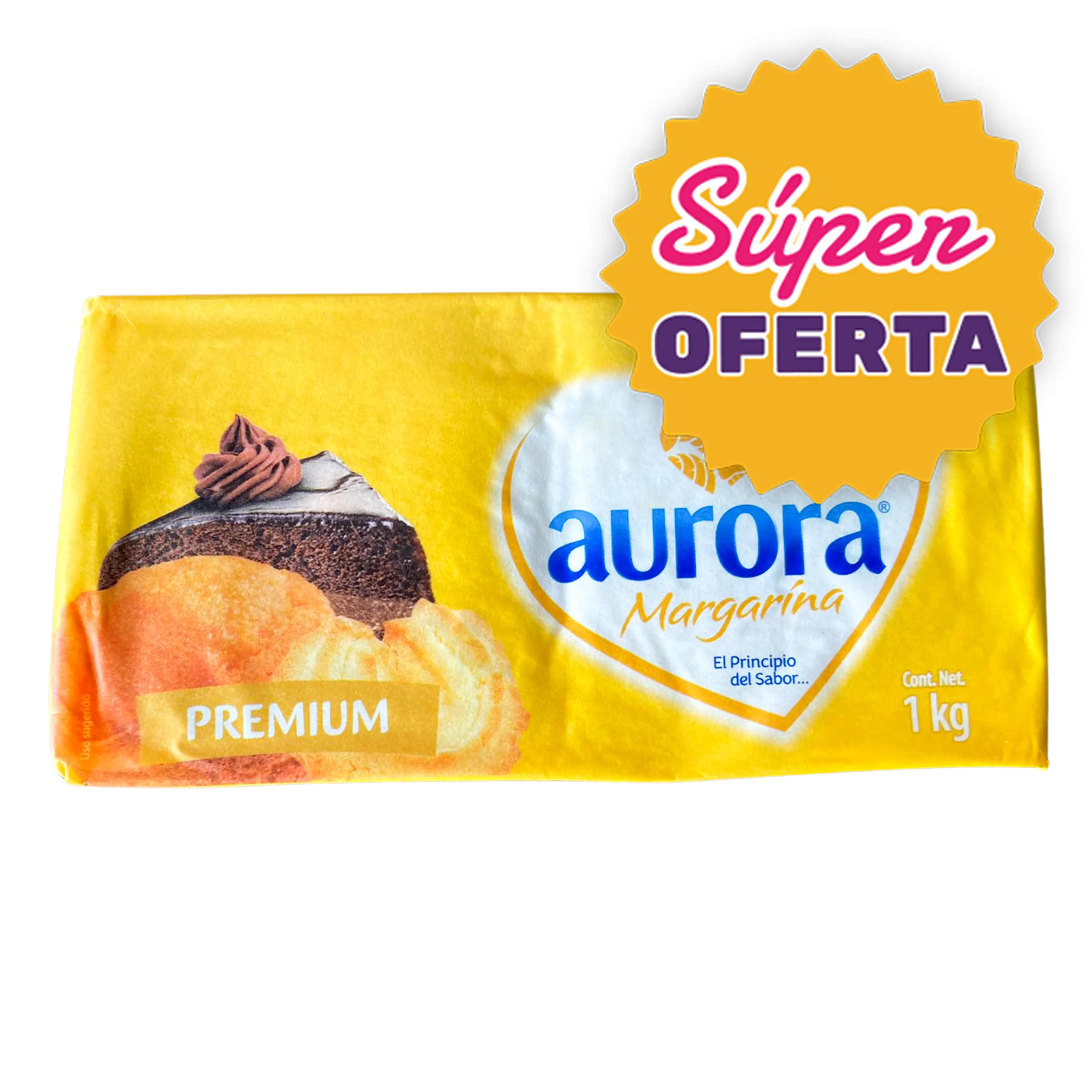 MARGARINA AURORA 1KG PREMIUM