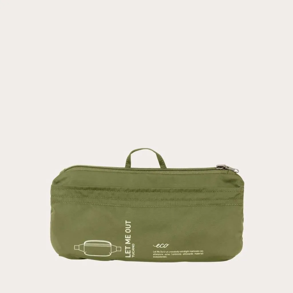 Marsupio Tucano Let Me Out Crossbody Verde Militare