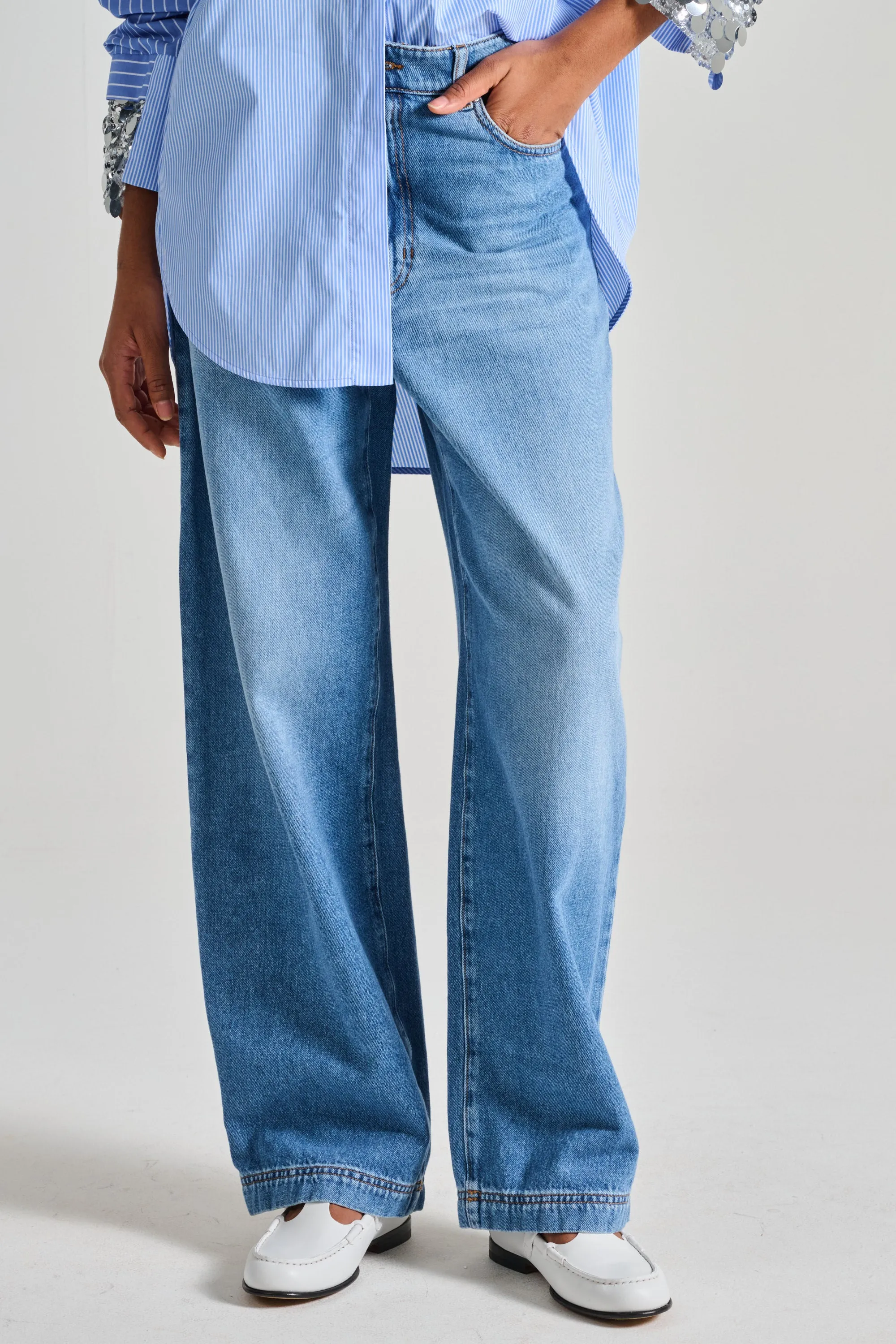Max Mara Weekend Jeans Blu Donna