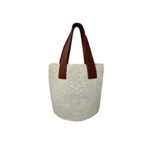 Medium "El viajero” Woven Straw Bag