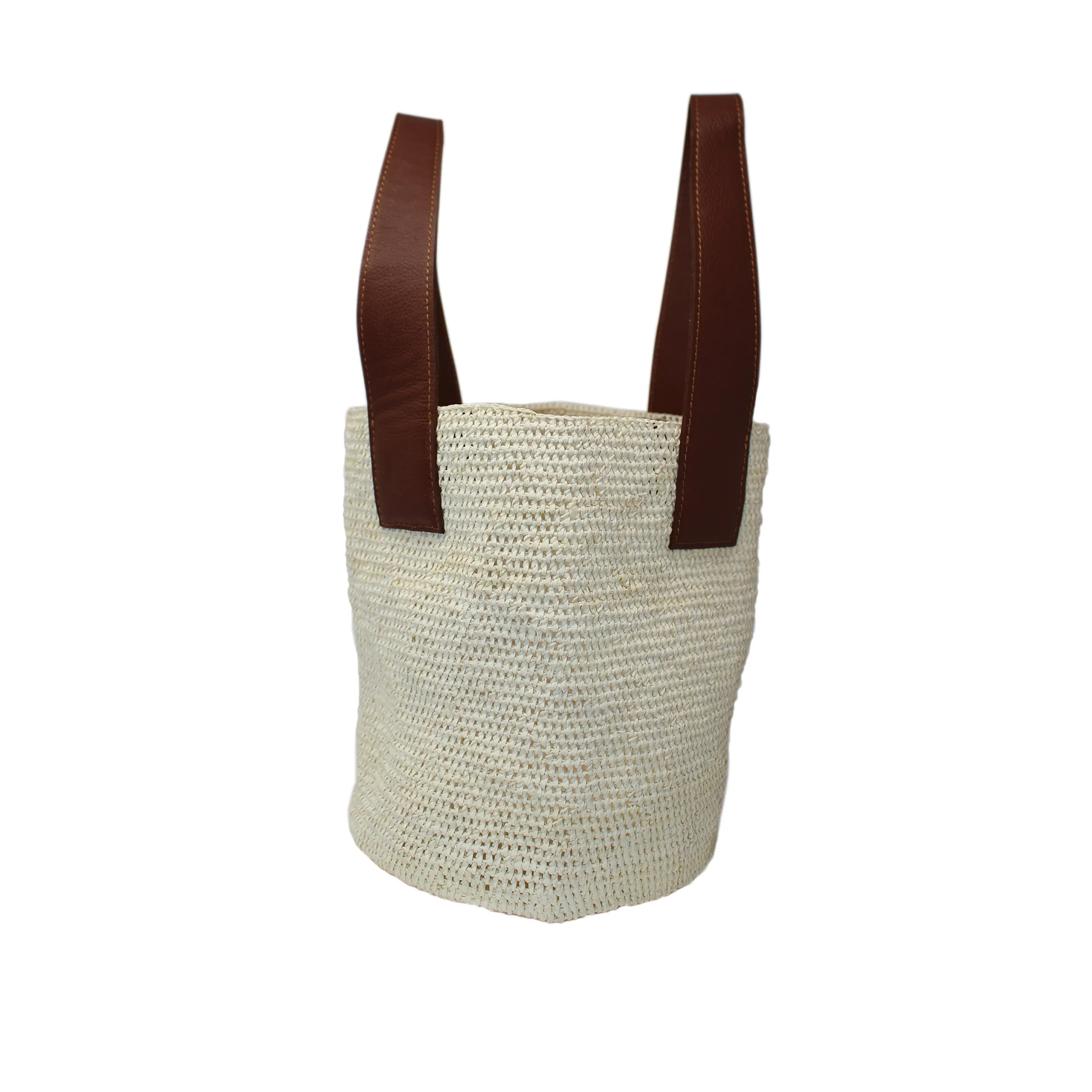 Medium "El viajero” Woven Straw Bag