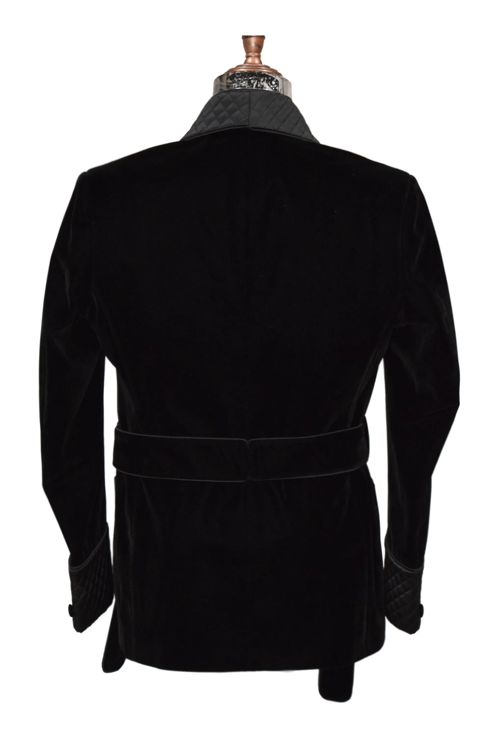 Men Black Smoking Jacket Designer Party Wear Coats